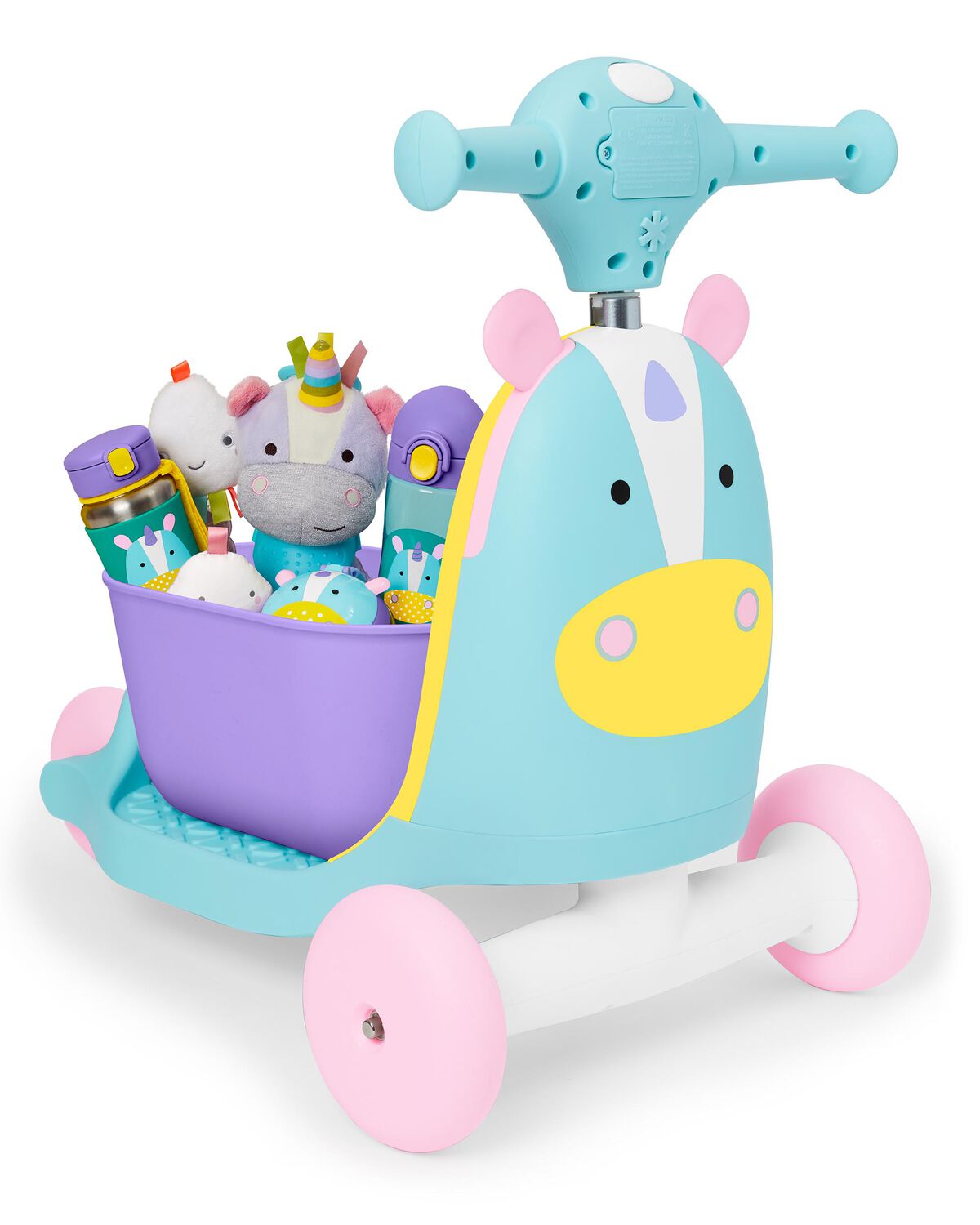 Zoo 3-in-1 Ride-On Toy - Unicorn - Image 6