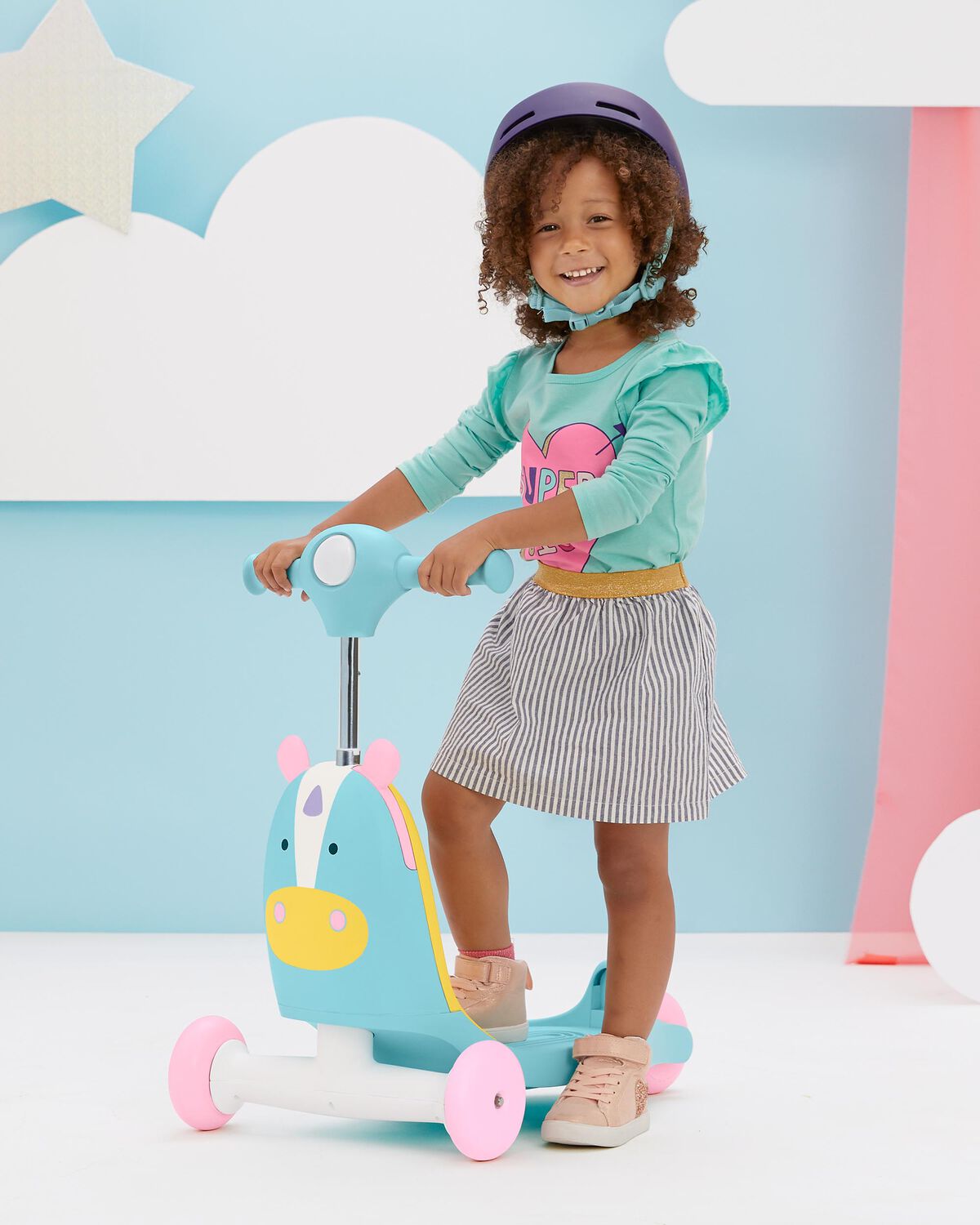 Zoo 3-in-1 Ride-On Toy - Unicorn - Image 7