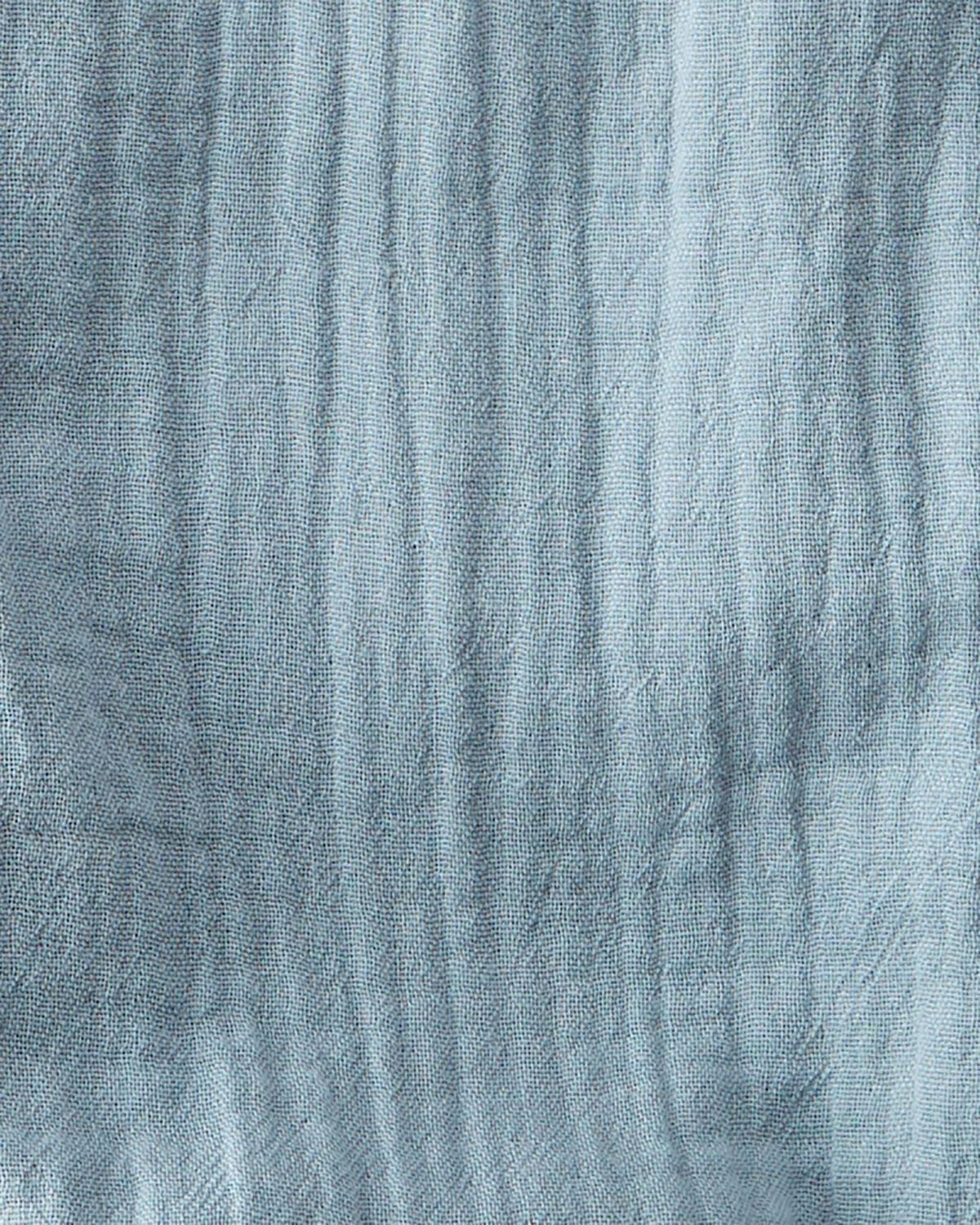 Baby Boy Organic Cotton Gauze Overall - Image 4