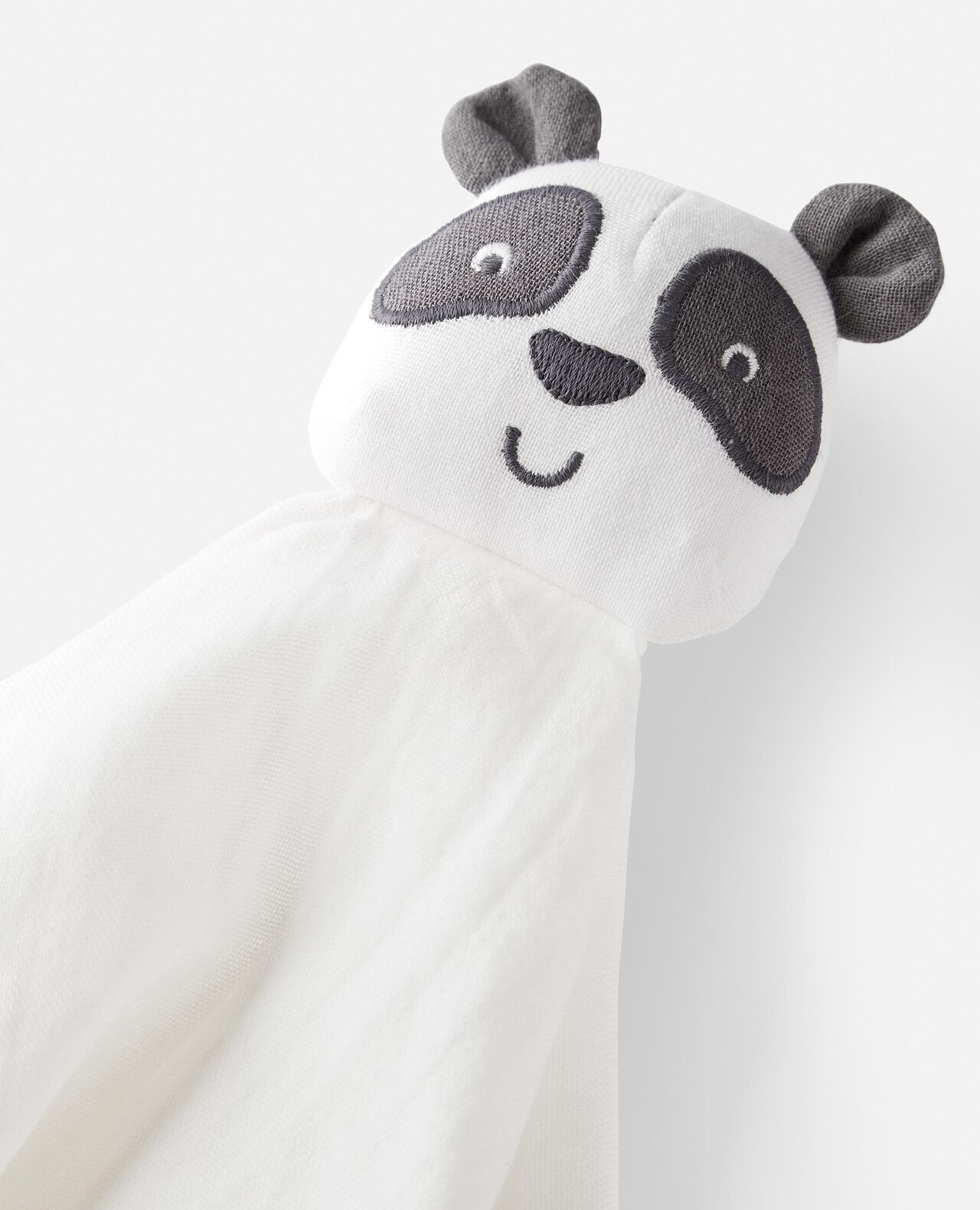 Baby Cotton Muslin Panda Lovey - Image 5