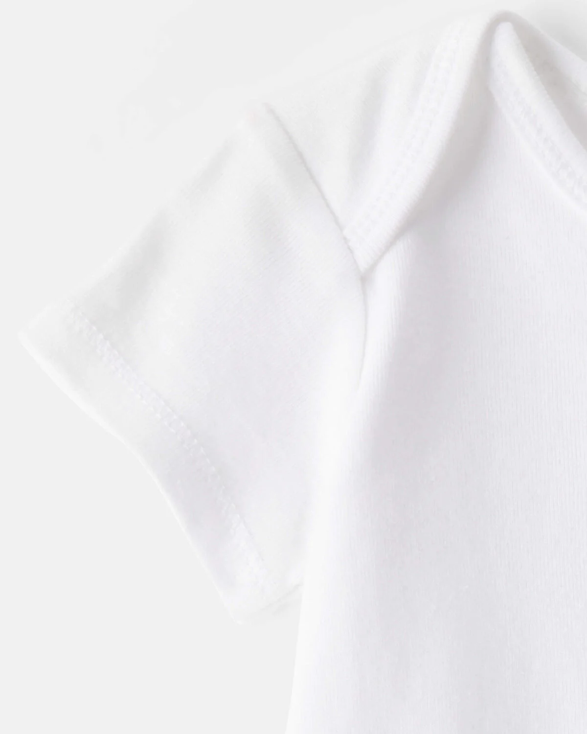 Baby 5-Pack Short-Sleeve Bodysuits - White - Image 3