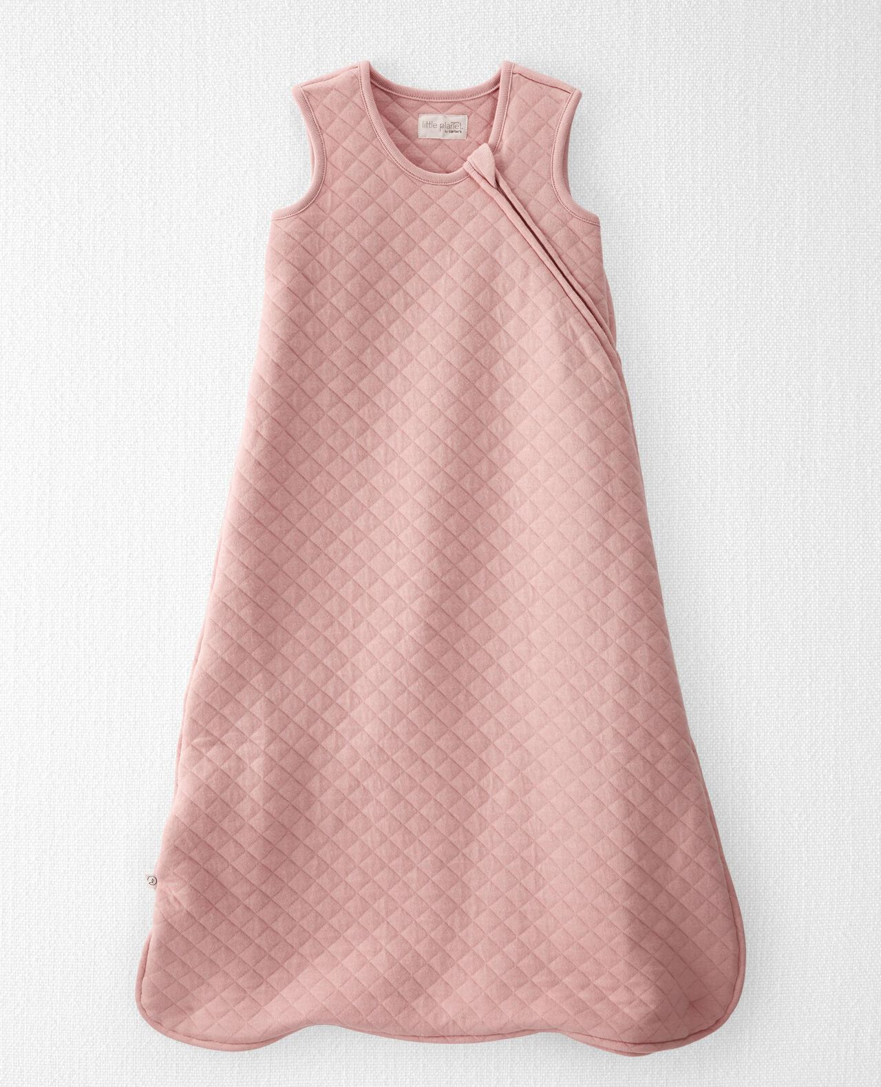 Baby Girl Double Knit Zip Wearable Blanket - Image 5