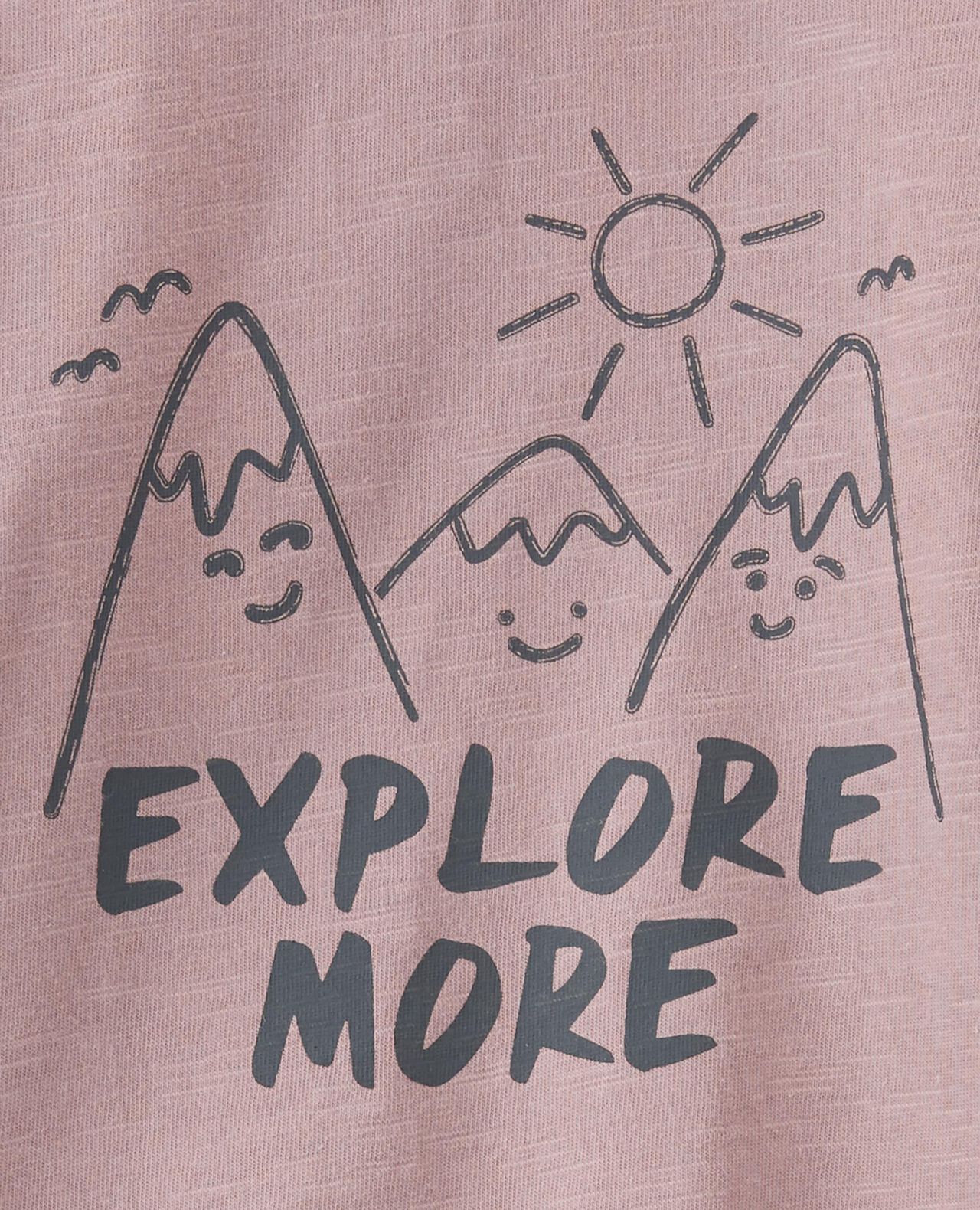 Baby Organic Cotton Explore More Graphic Tee - Image 4