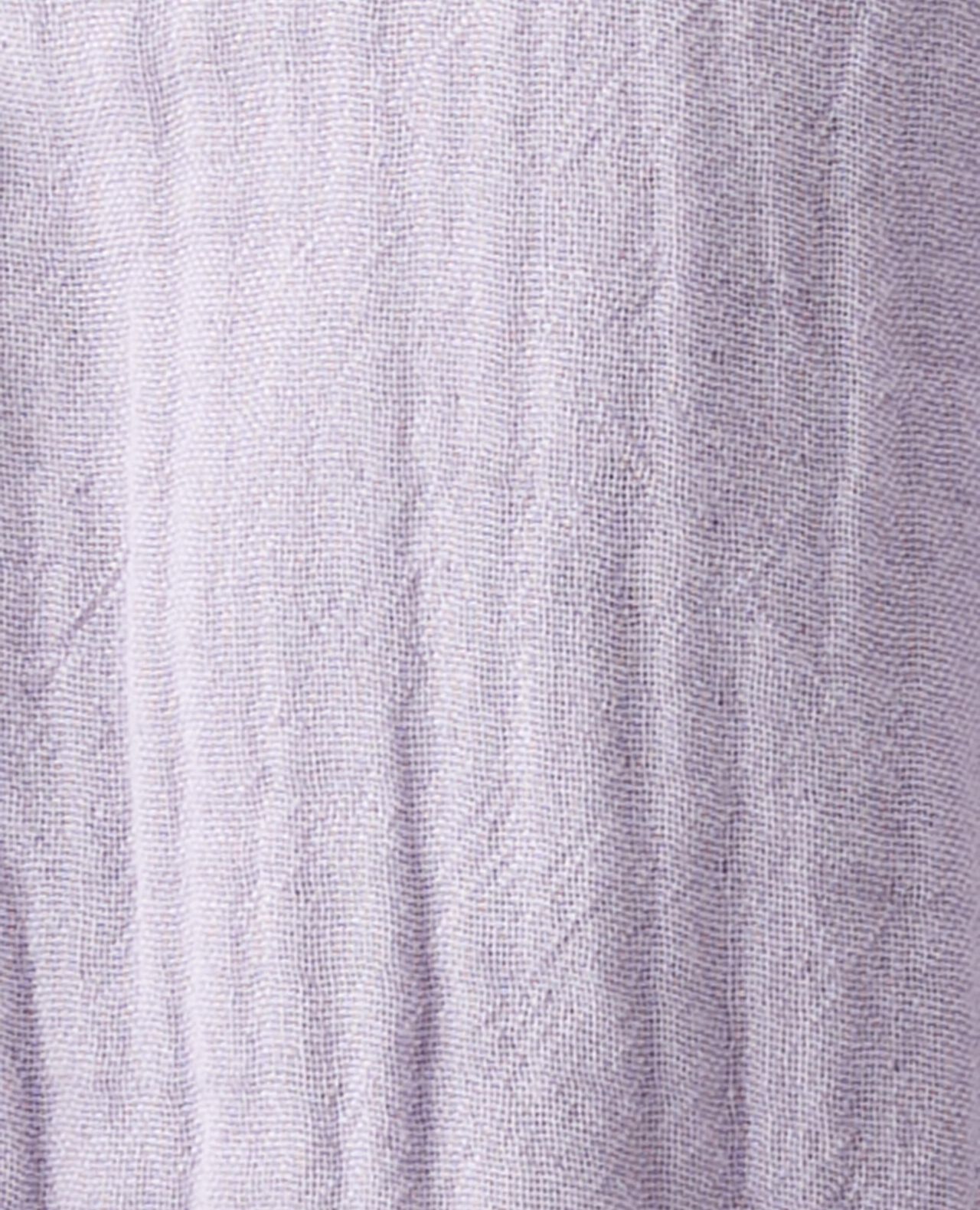 Baby Organic Cotton Gauze Overalls in Lilac - Image 6