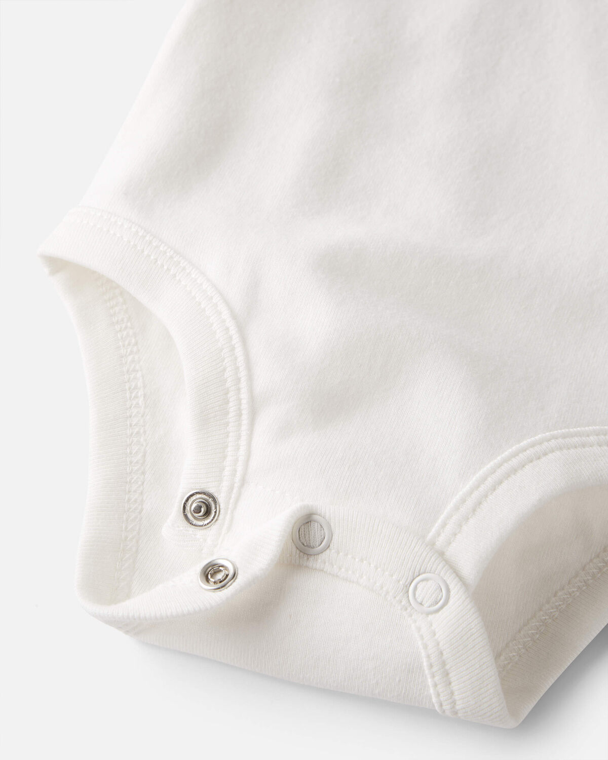 Baby 3-Pack Organic Cotton Rib Bodysuits - Image 2
