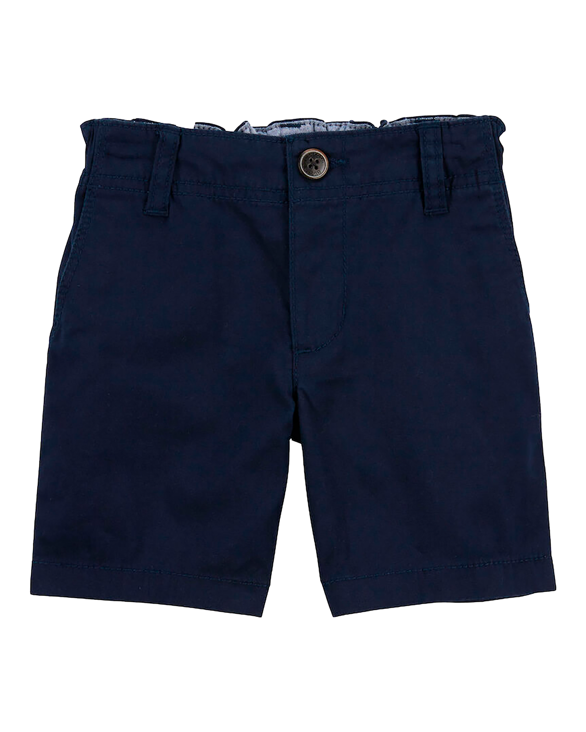 Baby Boy Stretch Chino Shorts - Navy