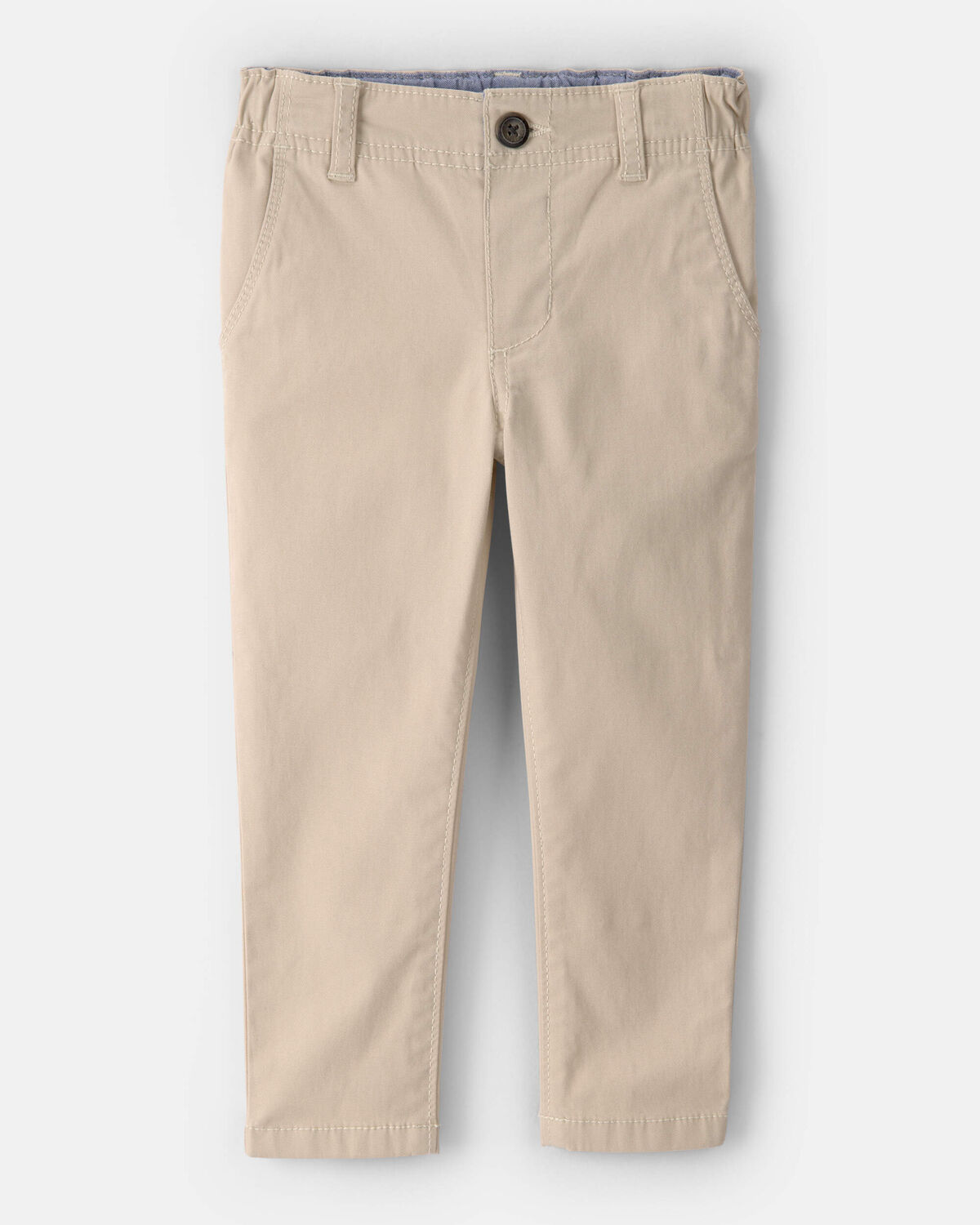 Baby Boy Slim Tapered Chino Pants - Khaki