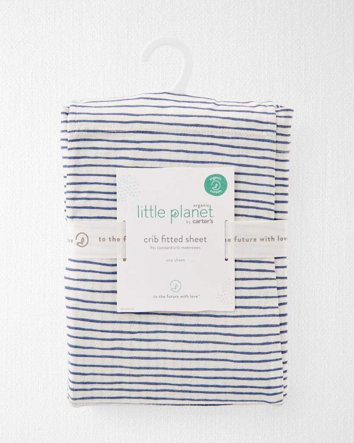 Baby Organic Cotton Standard Crib Sheet - Image 3