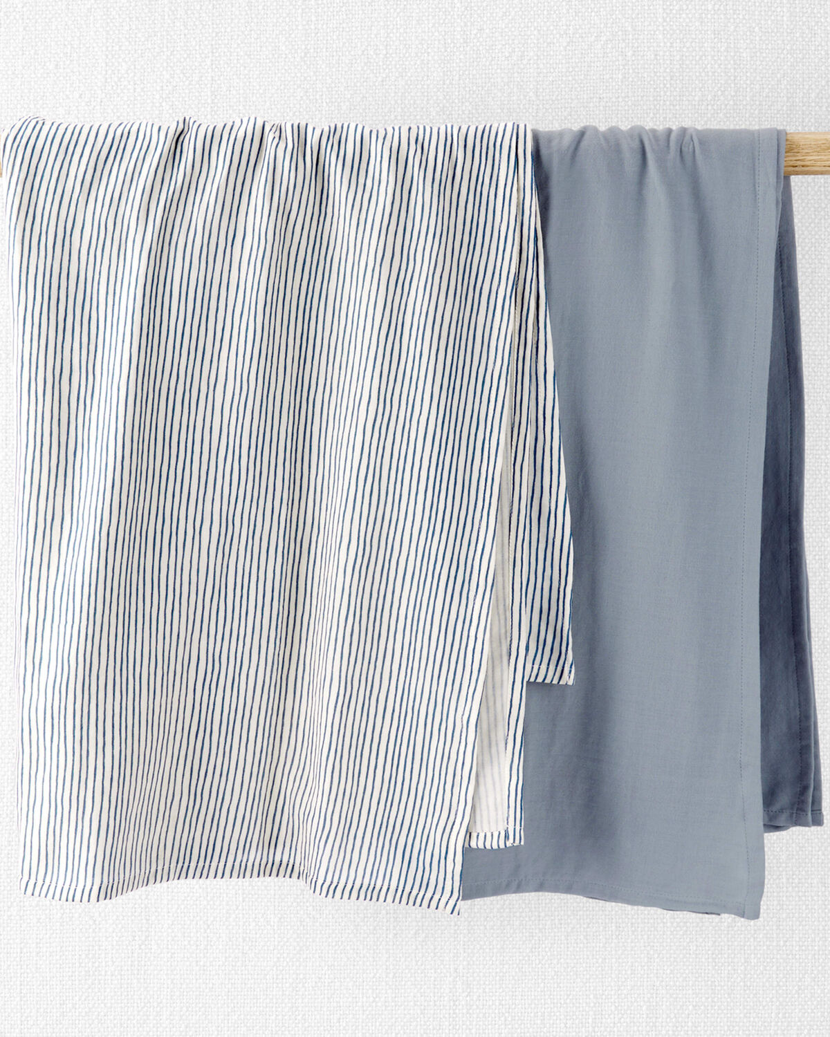Baby 2-Pack Organic Cotton Muslin Swaddle Blankets