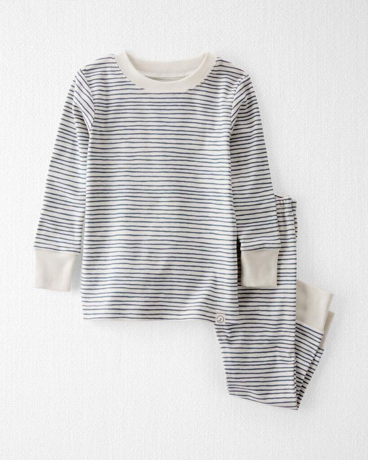 Baby Organic Cotton Pajamas Set in Stripes