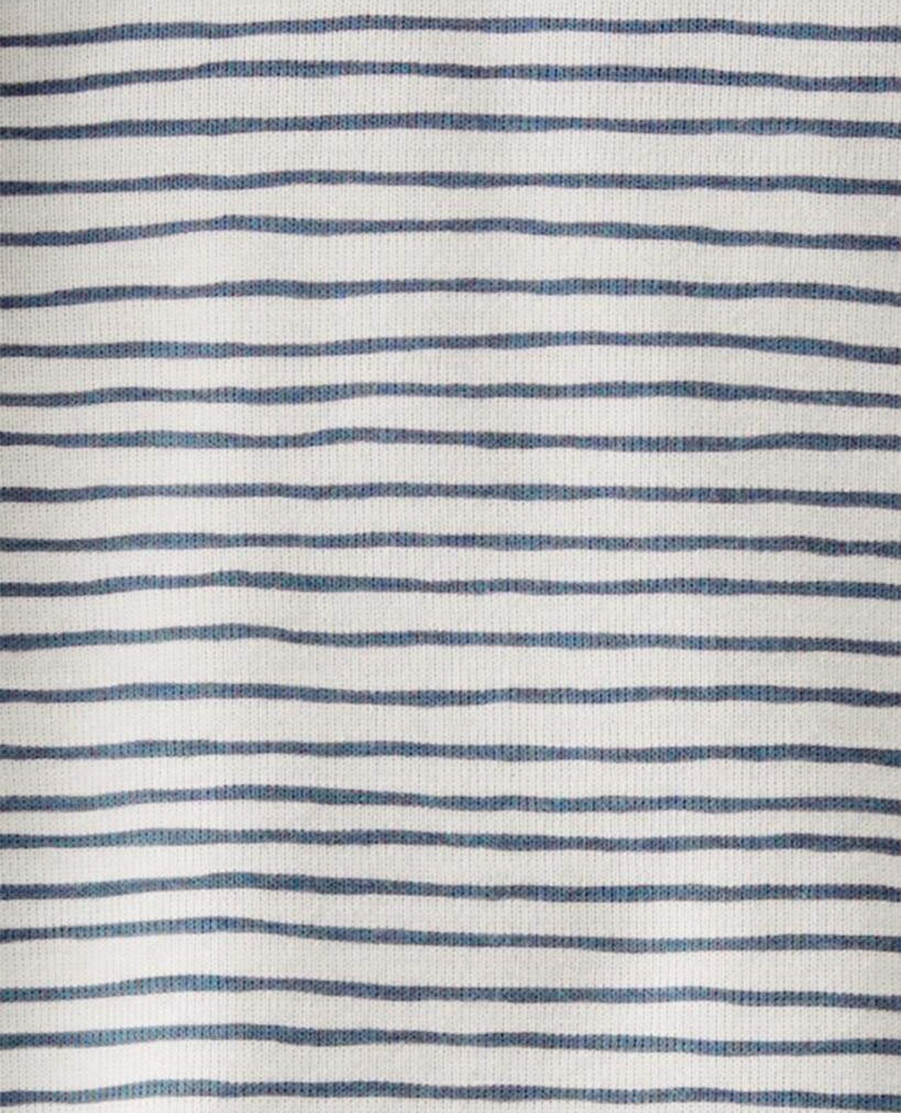 Baby Organic Cotton Pajamas Set in Stripes - Image 4