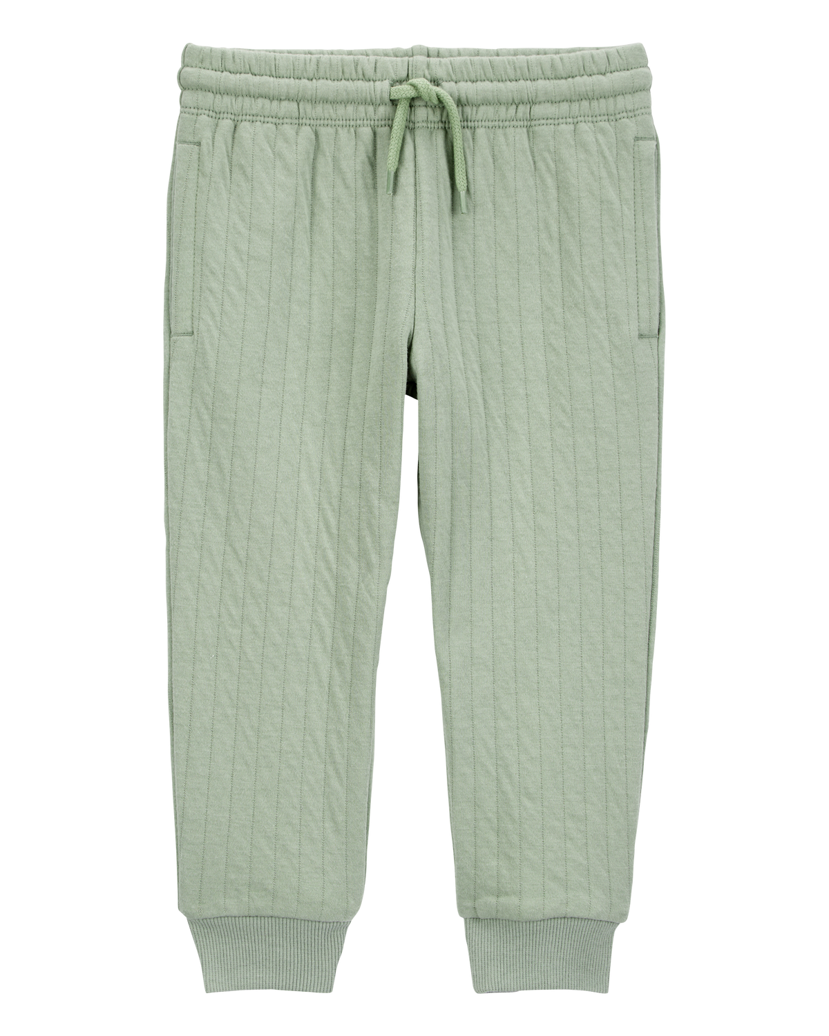 Baby Pull-On Quilted Joggers - Green