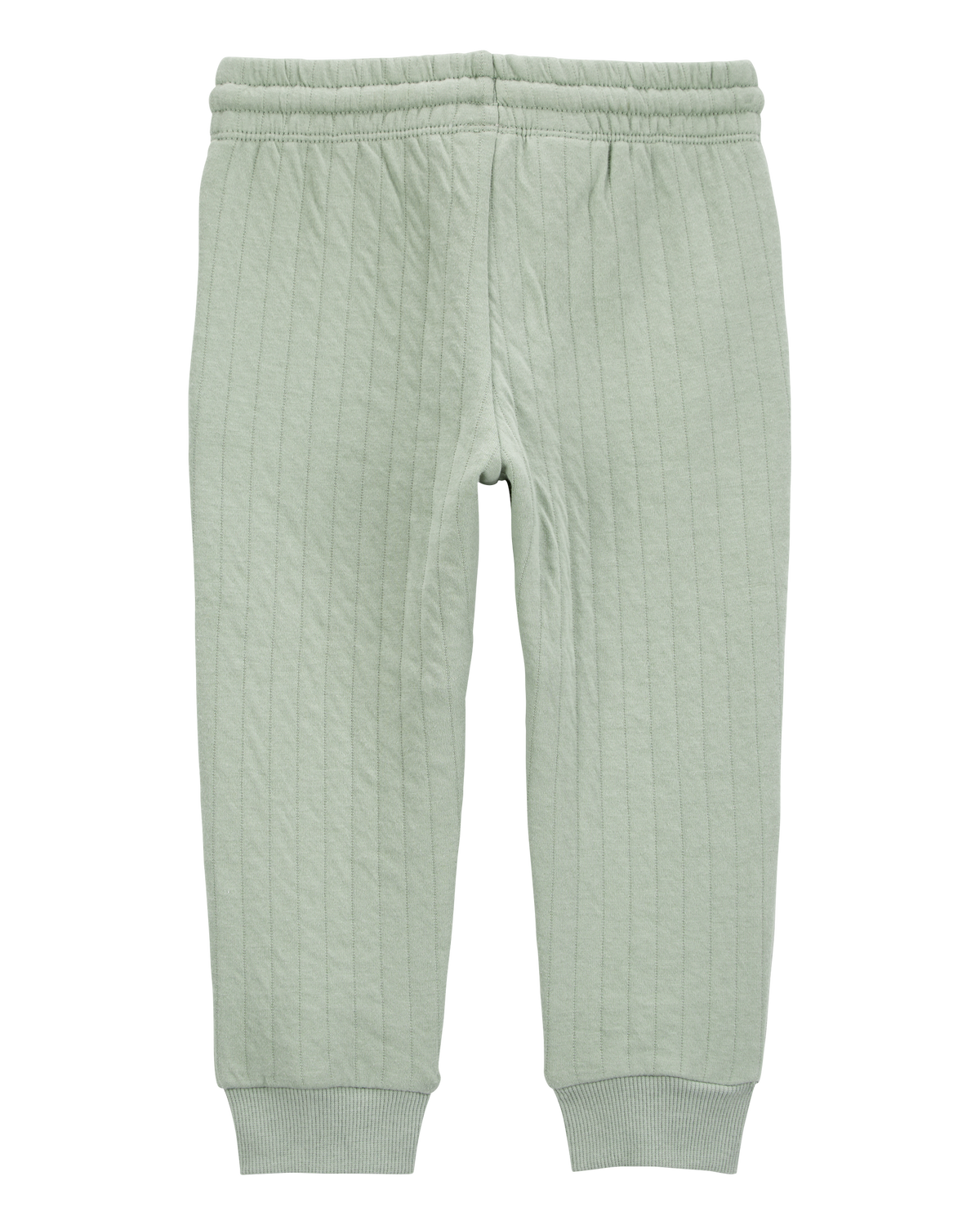Baby Pull-On Quilted Joggers - Green - Image 2