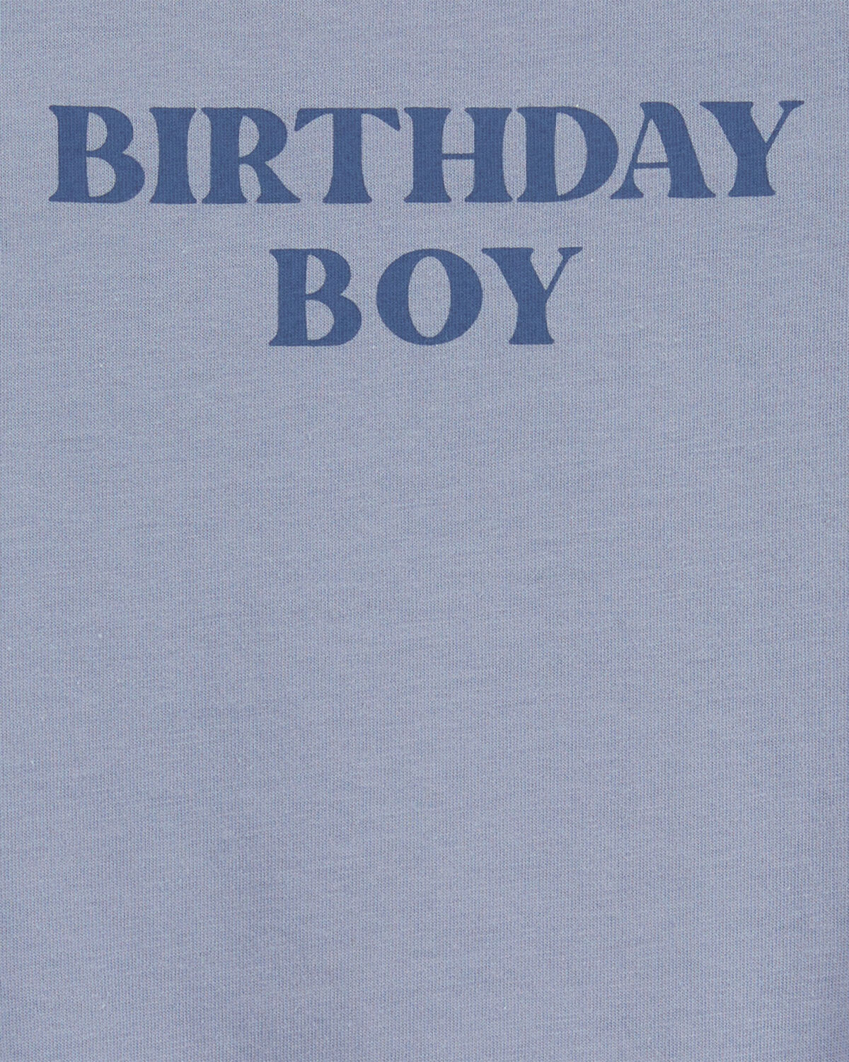 Baby Birthday Boy Short-Sleeve Bodysuit - Blue - Image 2