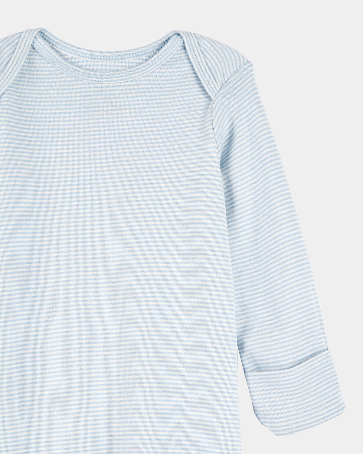 Baby 2-Pack Sleeper Gowns - Blue/White - Image 2