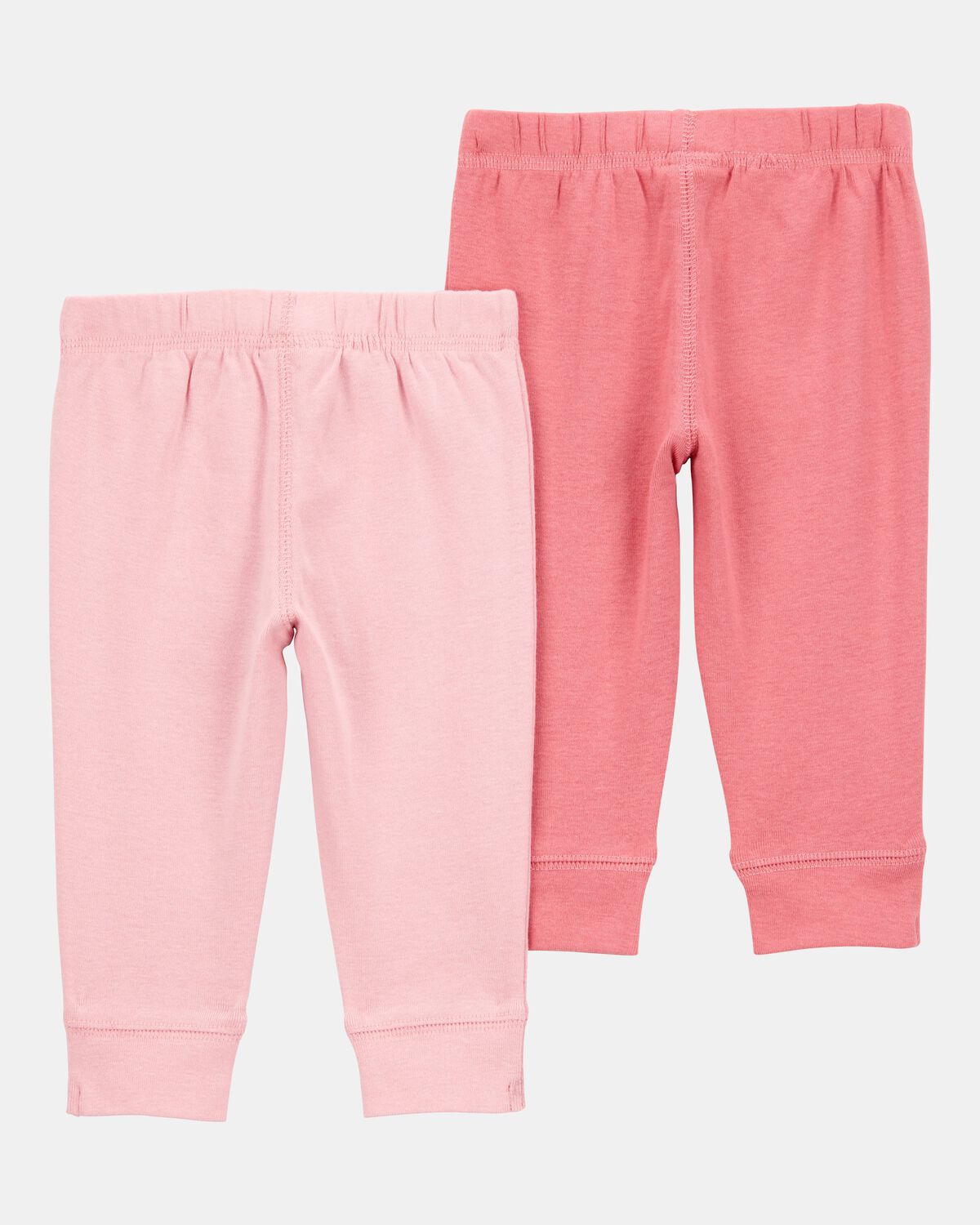 Baby Girl 2-Pack Pull-On Pants - Pink - Image 2