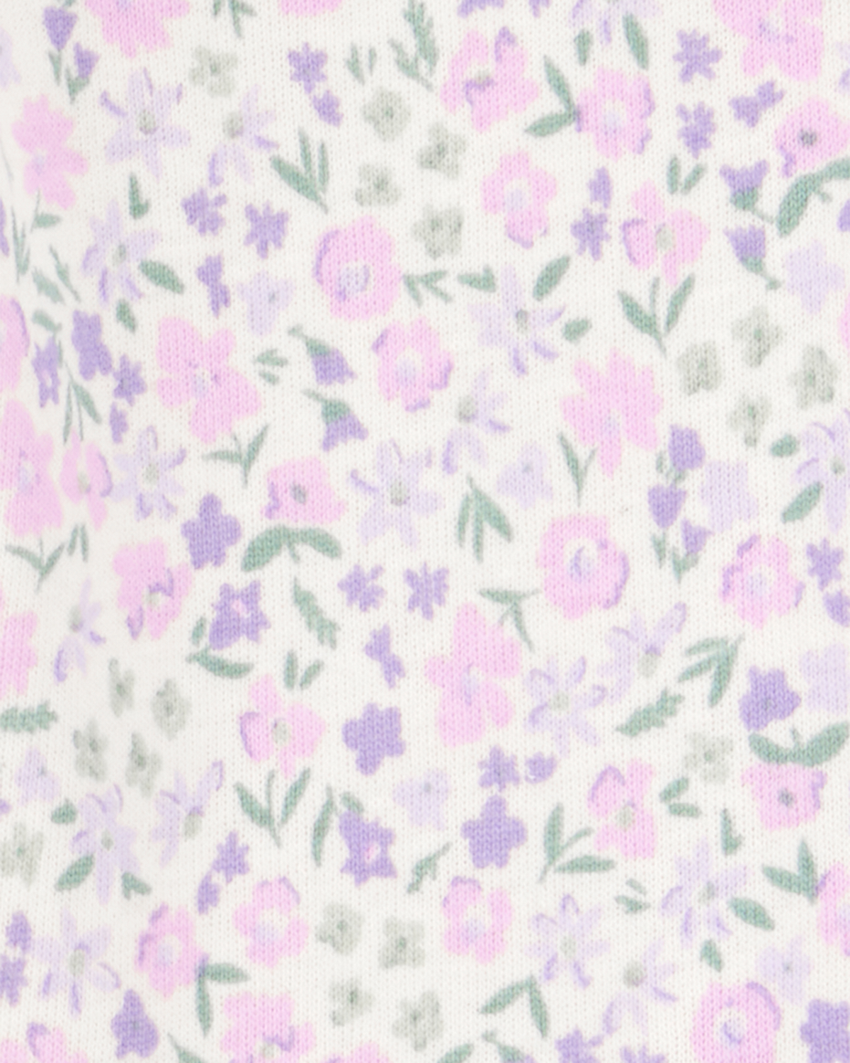 Baby Girl 2-Pack Floral Pull-On Pants - Purple - Image 4