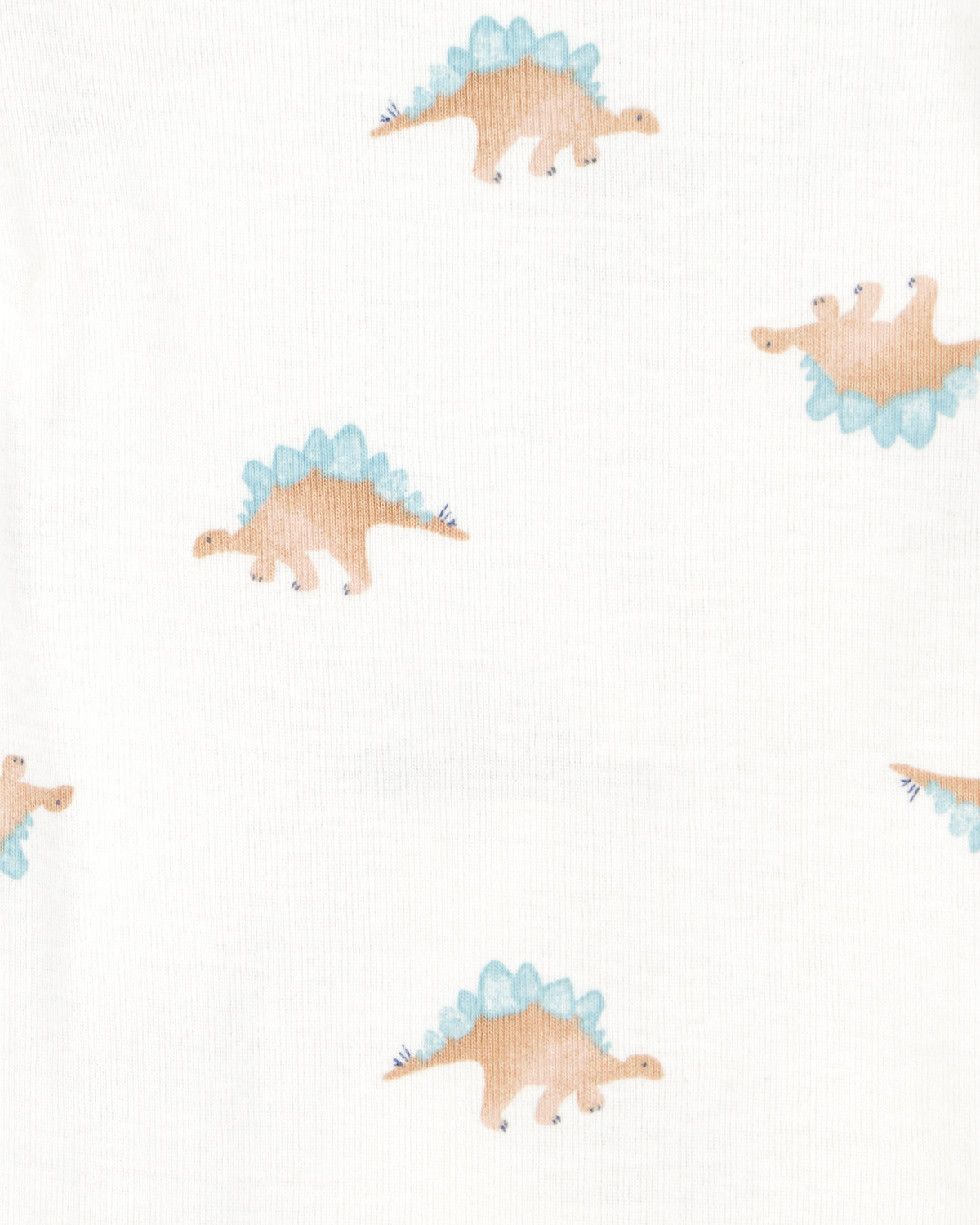 Baby Boy 5-Pack Dinosaur Short-Sleeve Cotton Bodysuits - Image 6