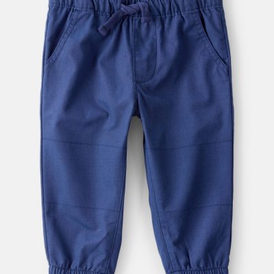 Baby Boy Cotton Everyday Pull-On Jogger - Navy