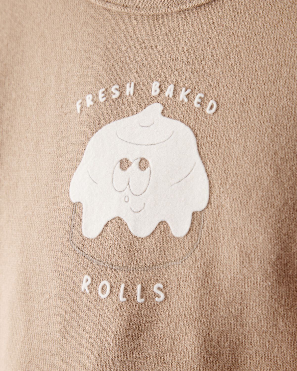 Baby Boy Baked Rolls Long-Sleeve Tee - Brown - Image 2