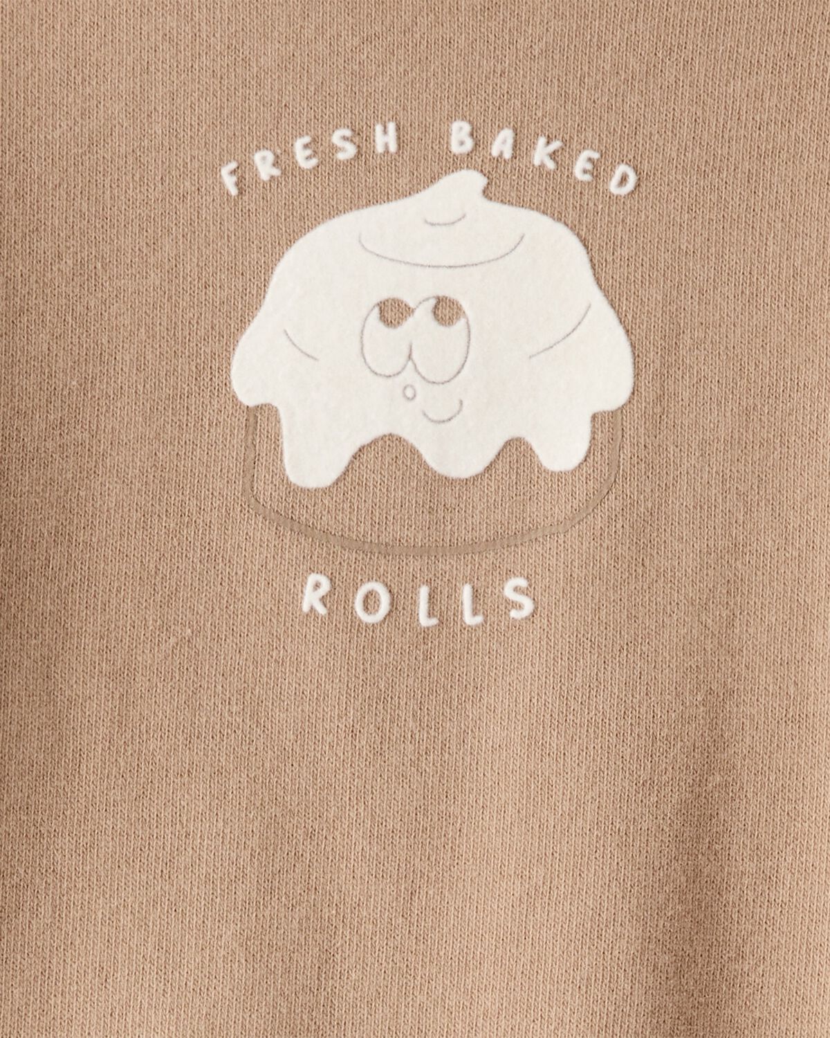 Baby Boy Baked Rolls Long-Sleeve Tee - Brown - Image 3