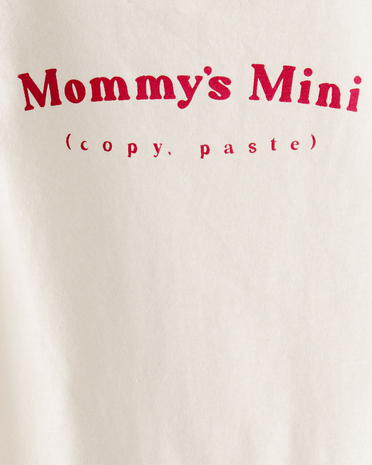 Baby 'Mommy's Mini' Short-Sleeve Graphic Bodysuit - Cream - Image 2