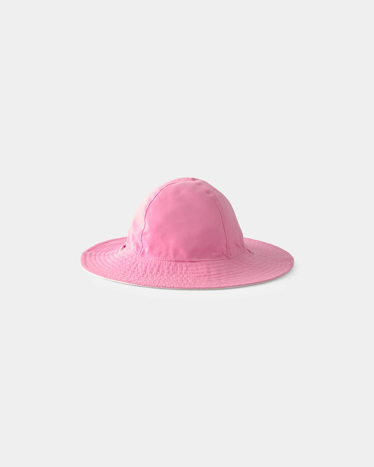 Baby Girl Reversible Swim Hat - Pink/White - Image 3