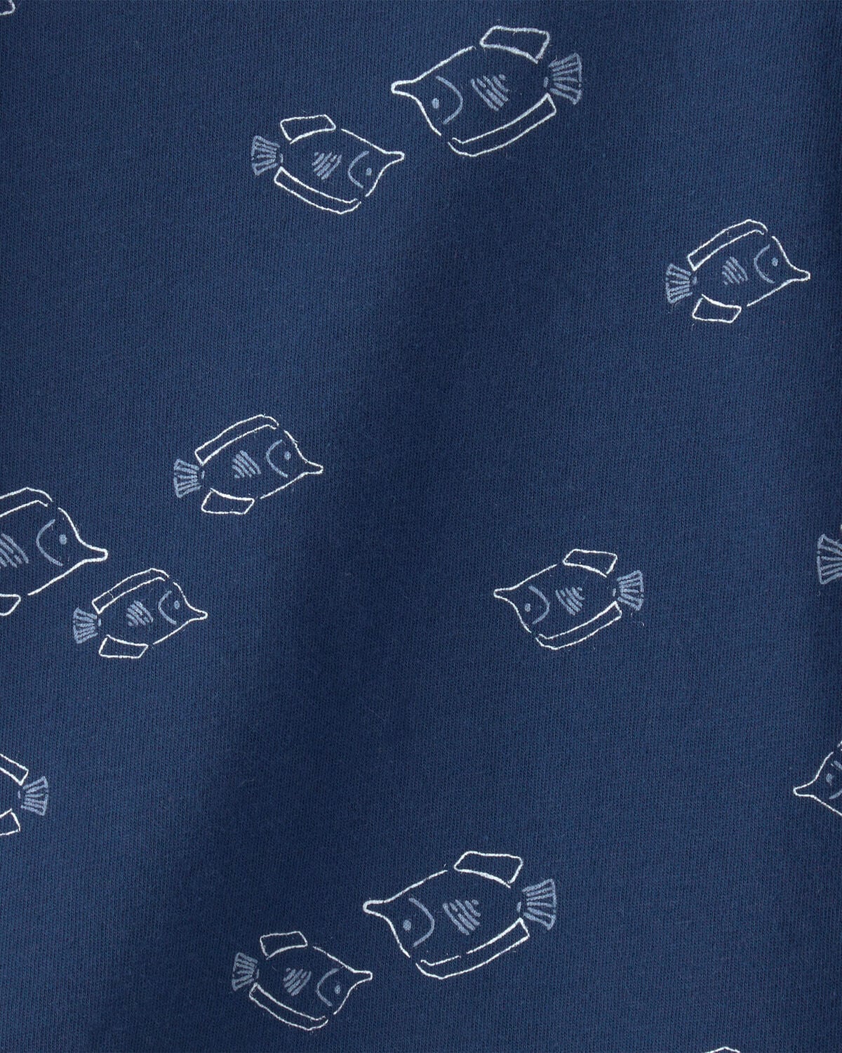 Baby Boy Fish T-Shirt - Blue - Image 2