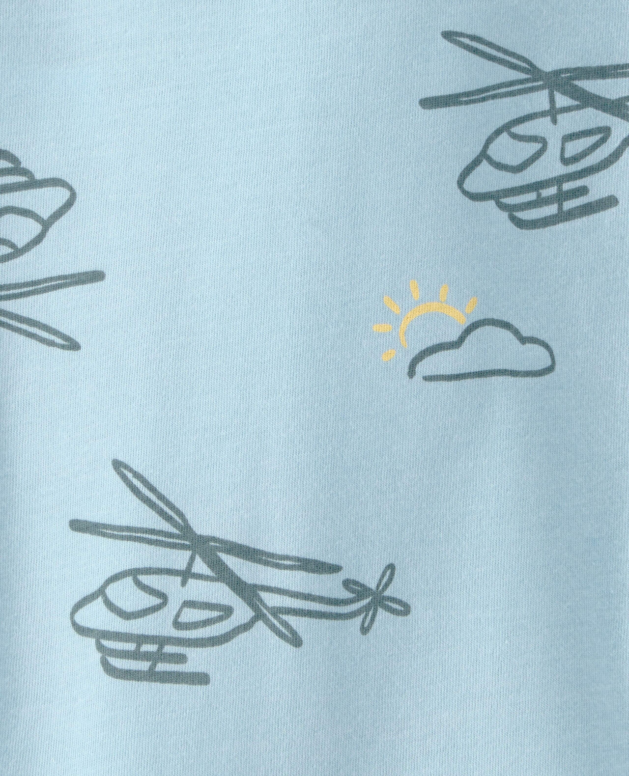 Baby Boy Fish T-Shirt - Blue - Image 4