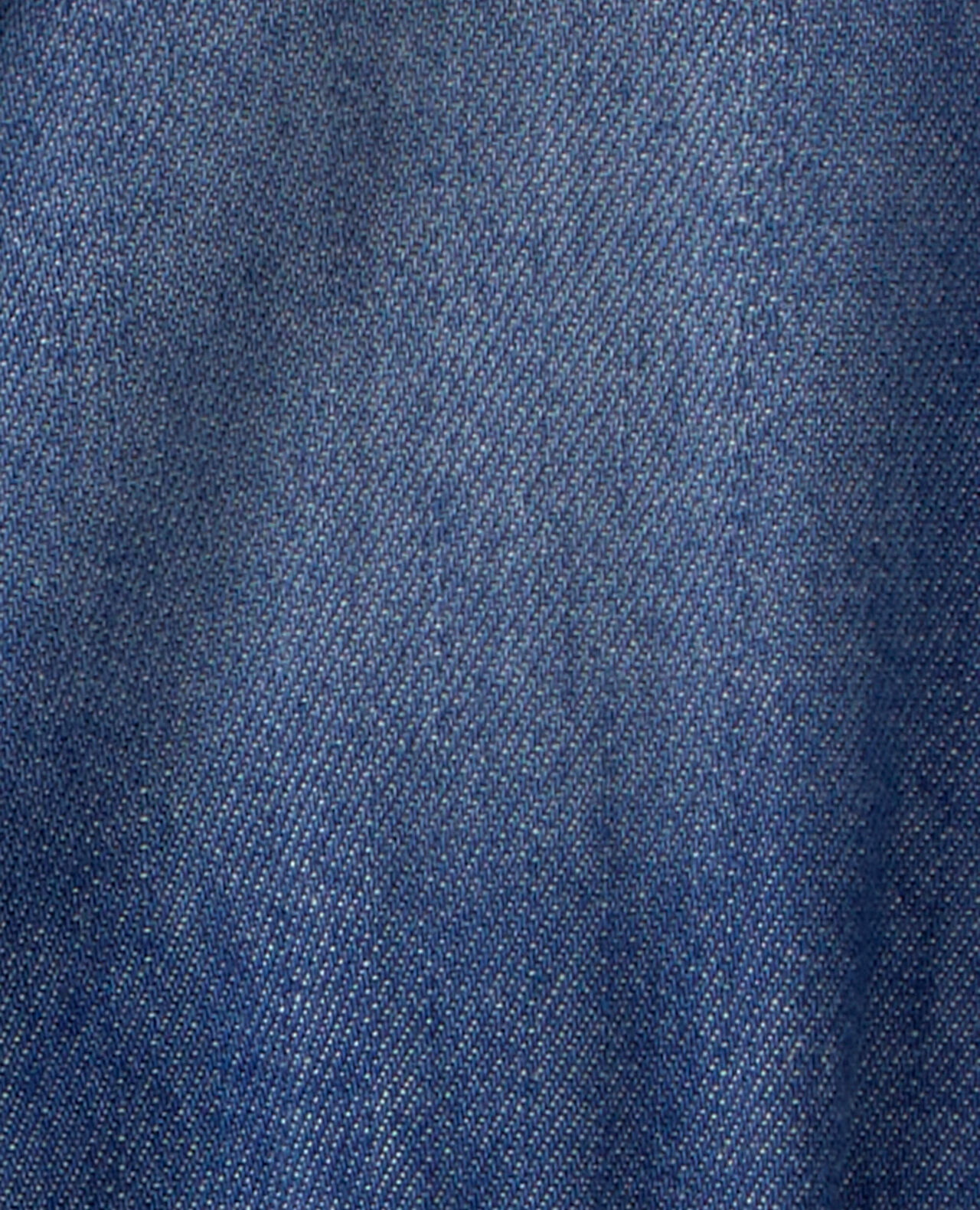 Baby Girl Denim Button-Up Dress - Dark Wash - Image 5