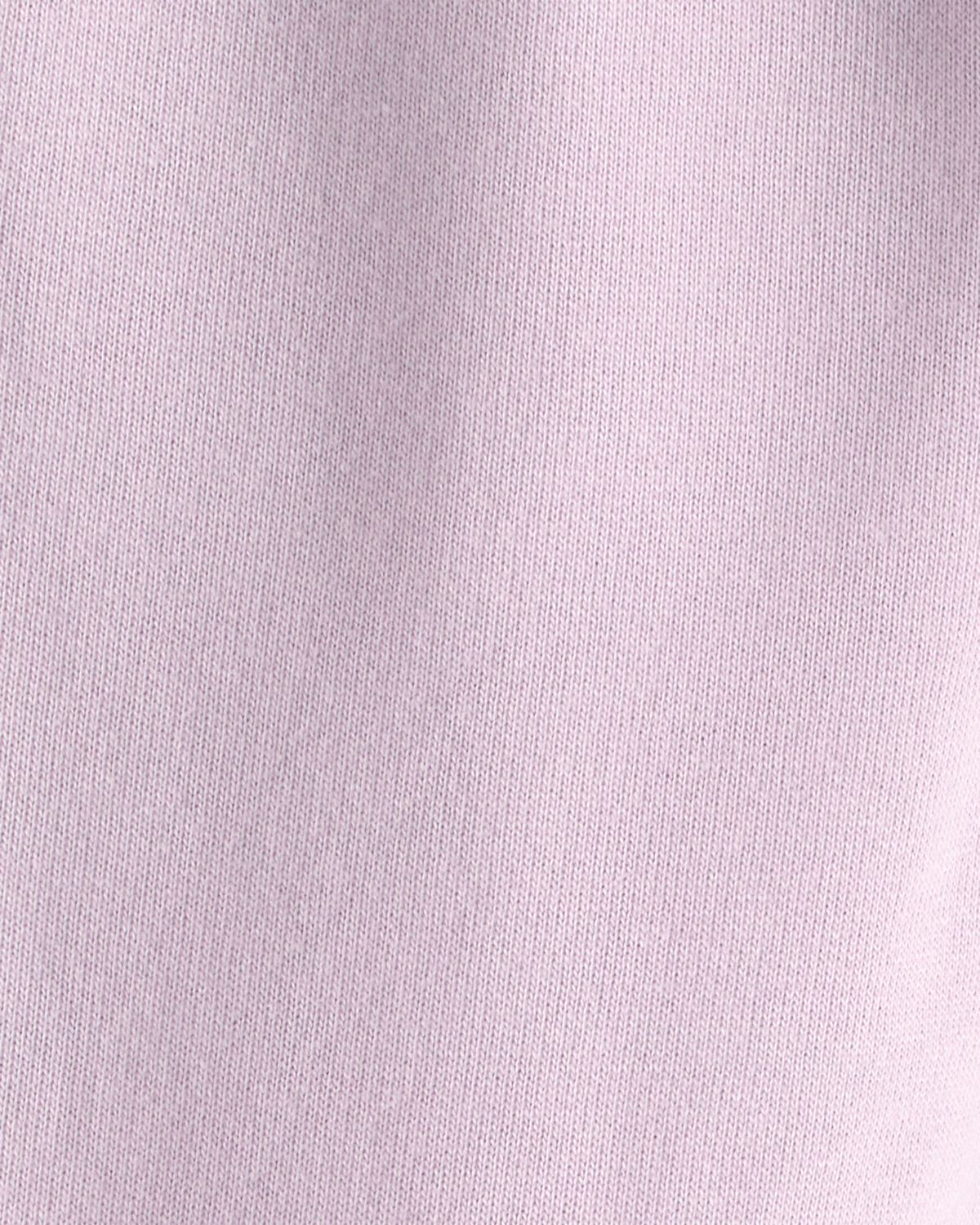 Baby Girl Drawstring Knit Joggers - Purple - Image 3