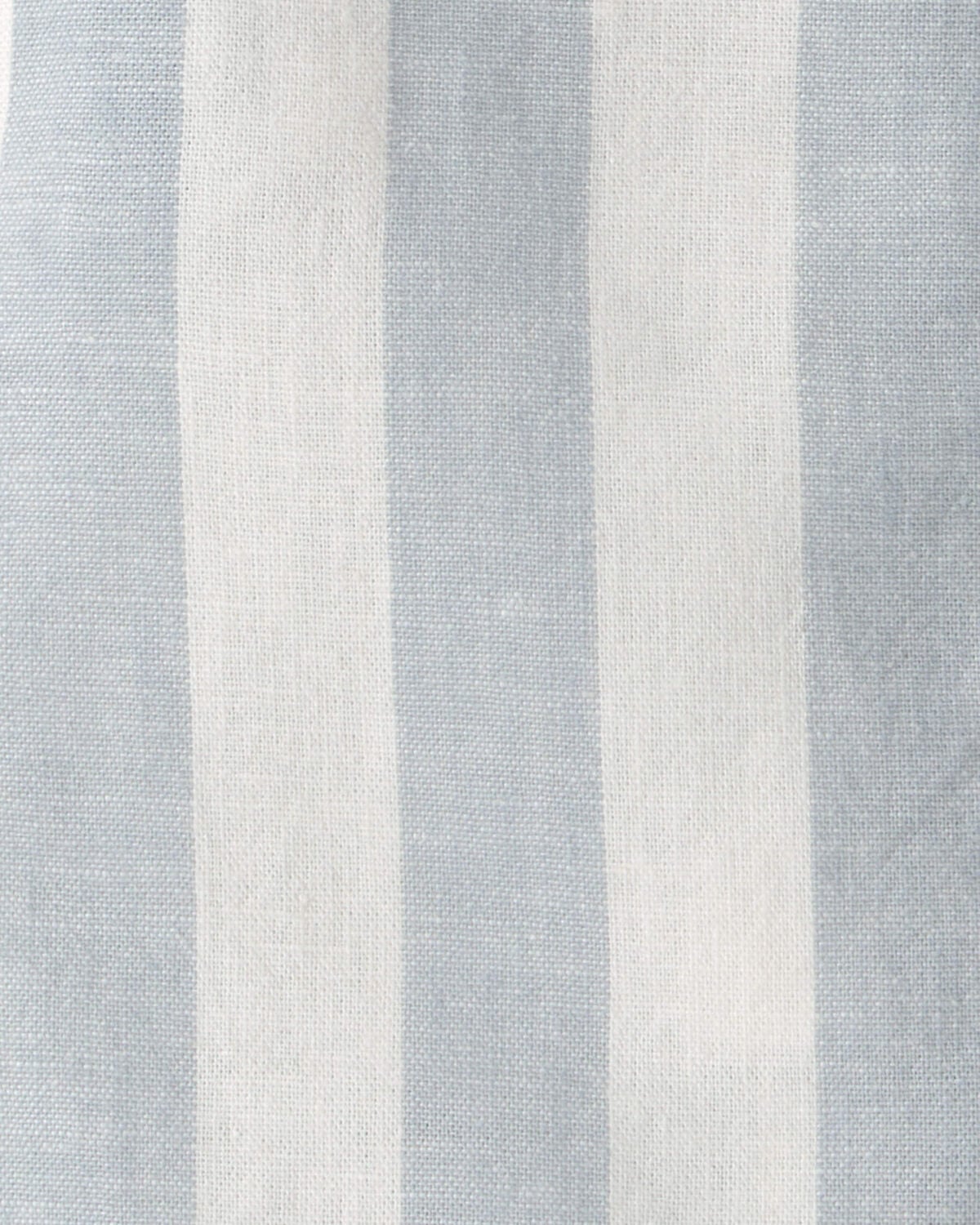 Baby Boy 2-Piece Stripe Romper Set - Blue/Ivory - Image 4
