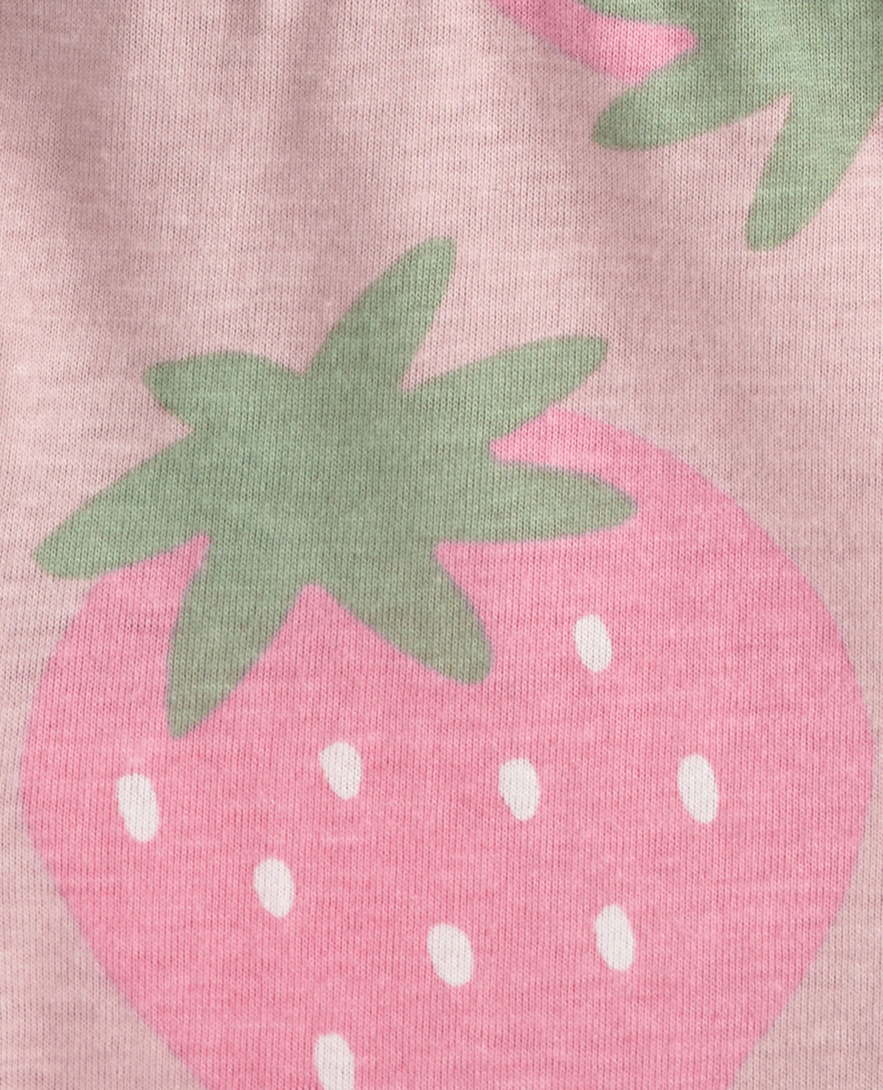 Baby Girl Strawberry Short-Sleeve Dress - Pink - Image 4