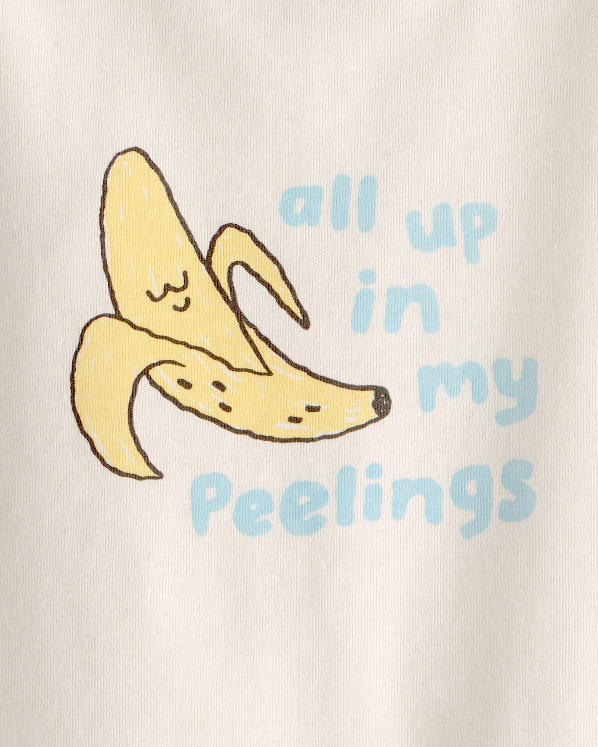 Baby Banana Graphic Bodysuit - Cream - Image 2
