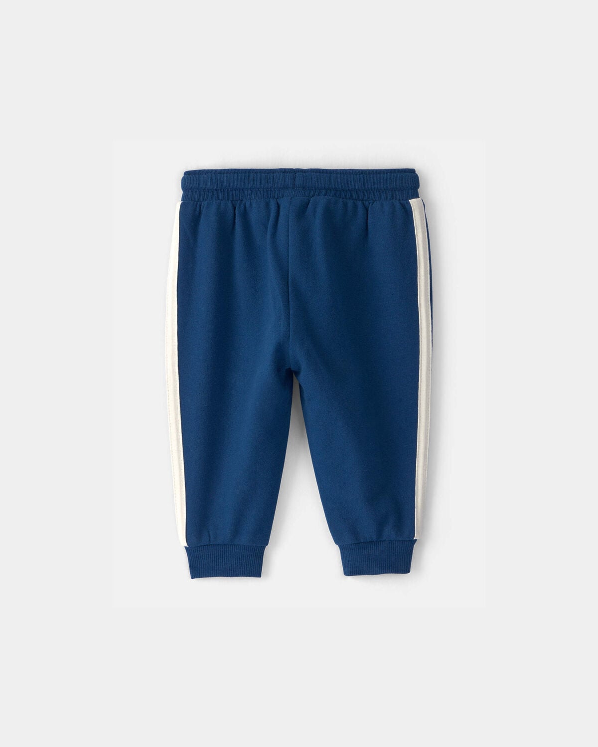 Baby Boy French Terry Pants - Navy Blue - Image 2