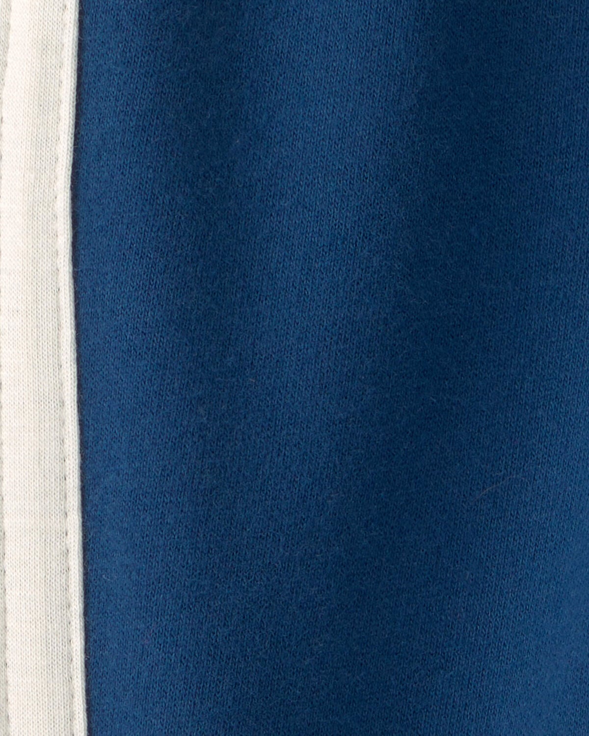 Baby Boy French Terry Pants - Navy Blue - Image 3