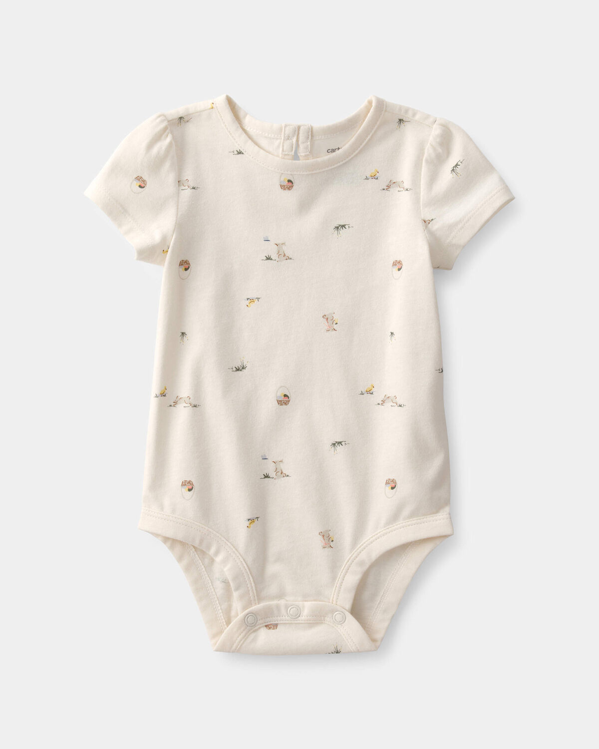 Baby Girl 2-Piece Easter Bunny Jumper Set - Pink/Ivory - Image 5