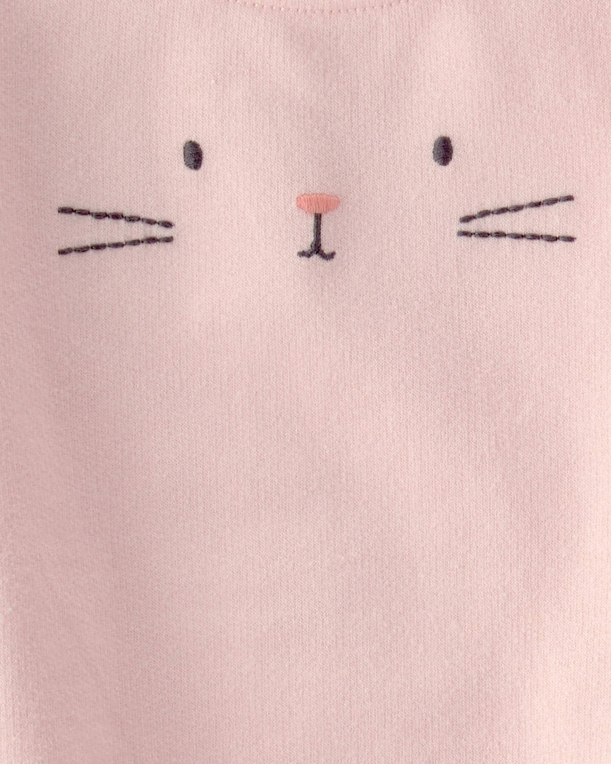 Baby Girl Bunny Bubble Romper & Hat Set - Pink - Image 4