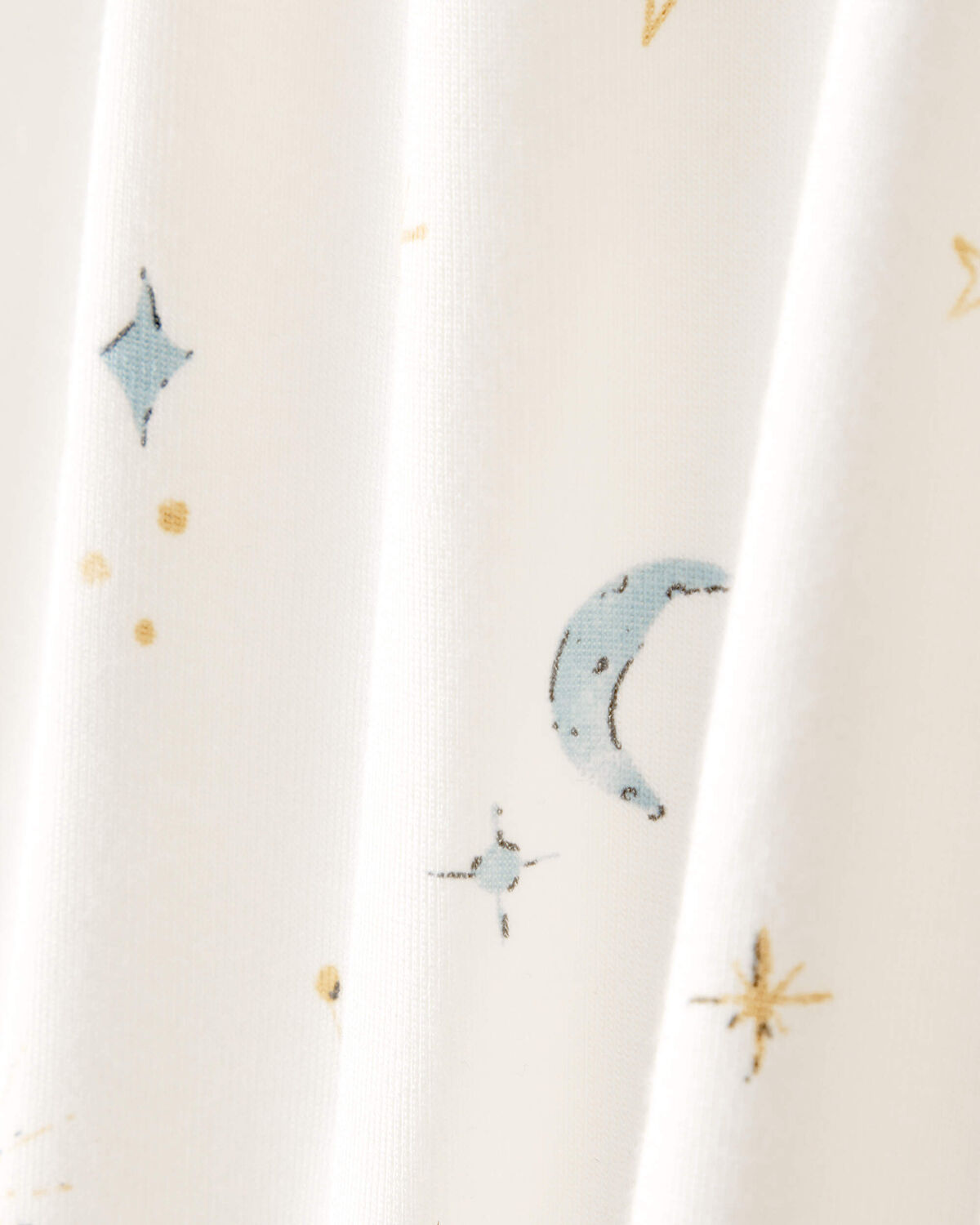 Baby 2-Pack Constellation PurelySoft Bodysuits - Yellow/Cream - Image 2
