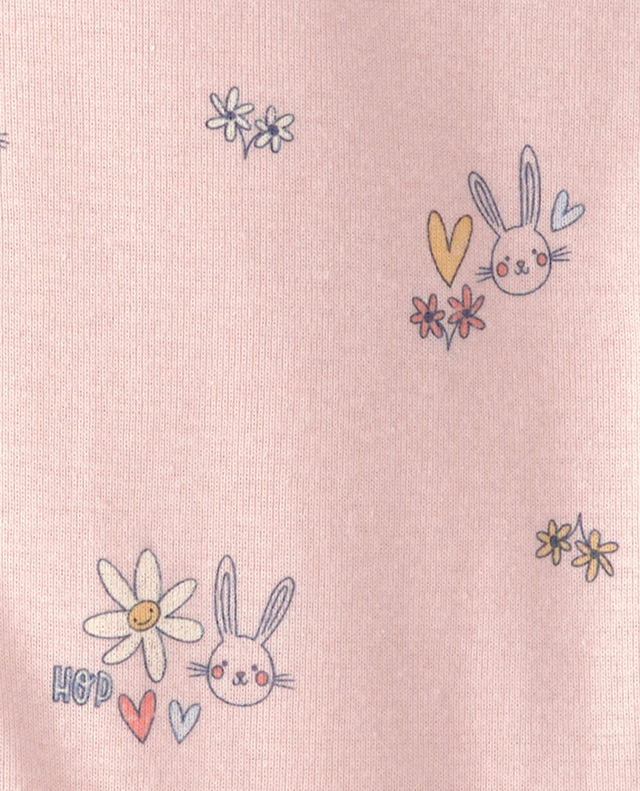 Baby Girl 1-Piece Pets 2-Way Zip 100% Cotton Snug Fit Footed Pajama - Purple - Image 10