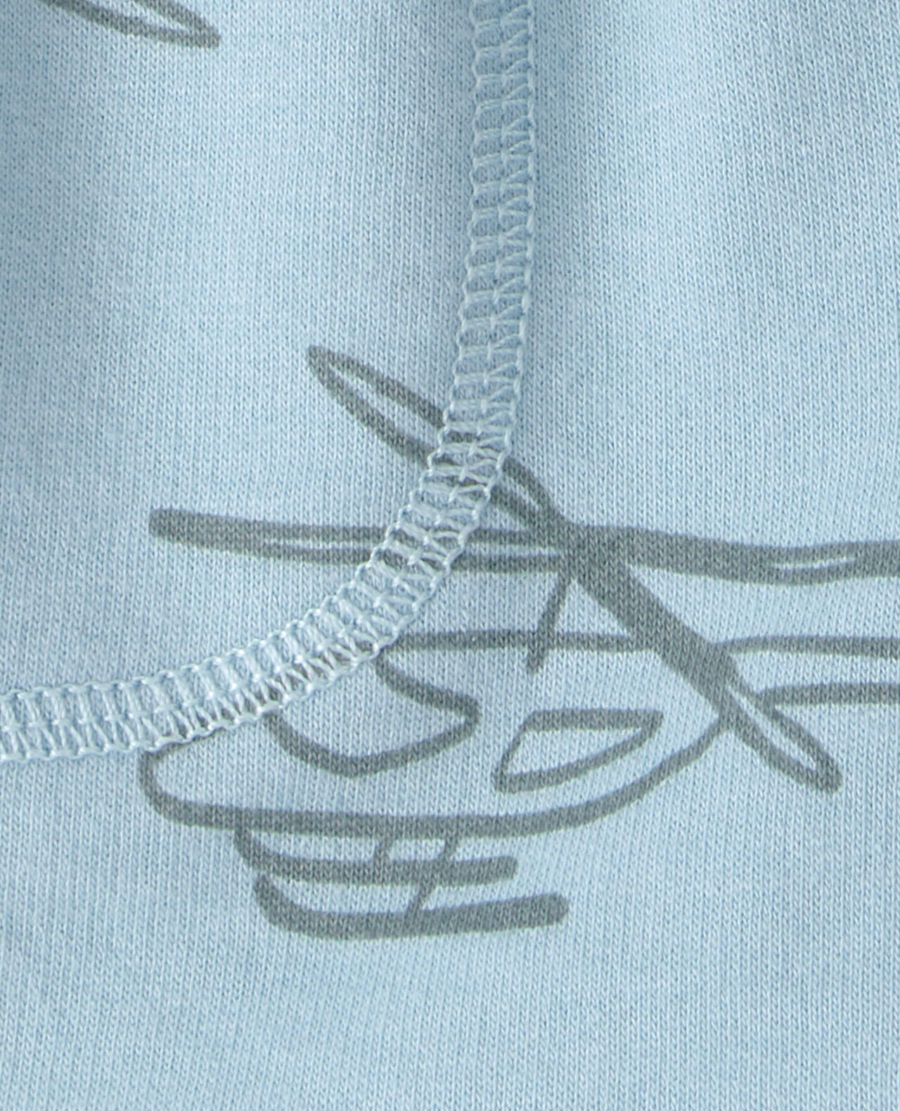 Baby Boy Helicopter French Terry Shorts - Blue - Image 4