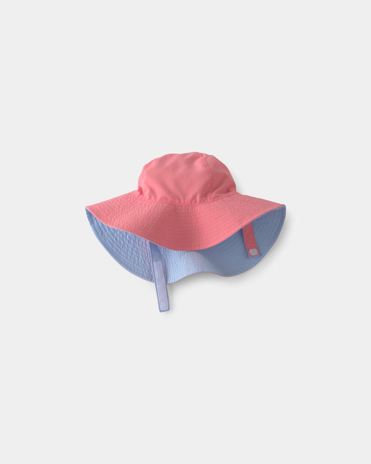 Baby Girl Reversible Swim Hat - Pink/Blue - Image 3