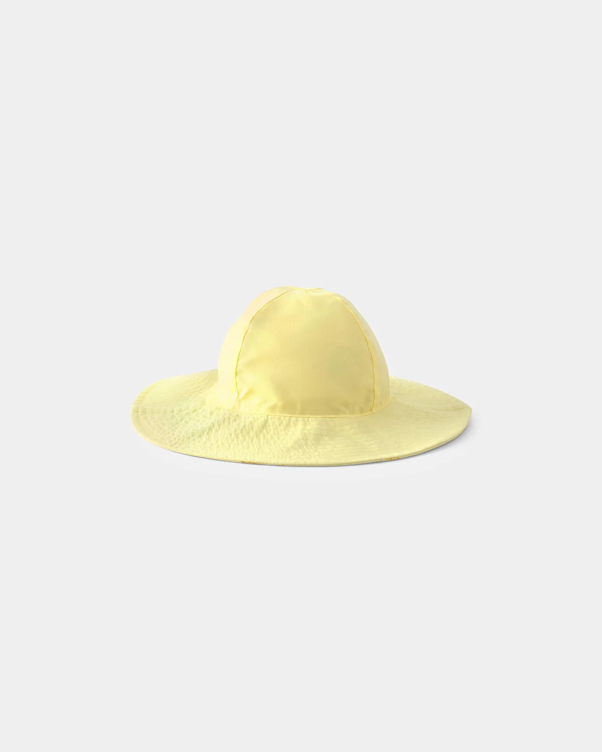 Baby Girl Seashell Reversible Swim Hat - Yellow - Image 2