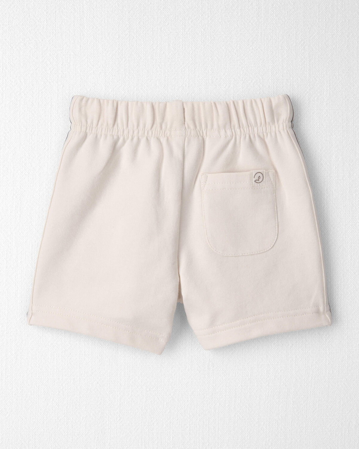 Baby 2-Piece Organic Cotton French Terry Top & Short Set - Image 3