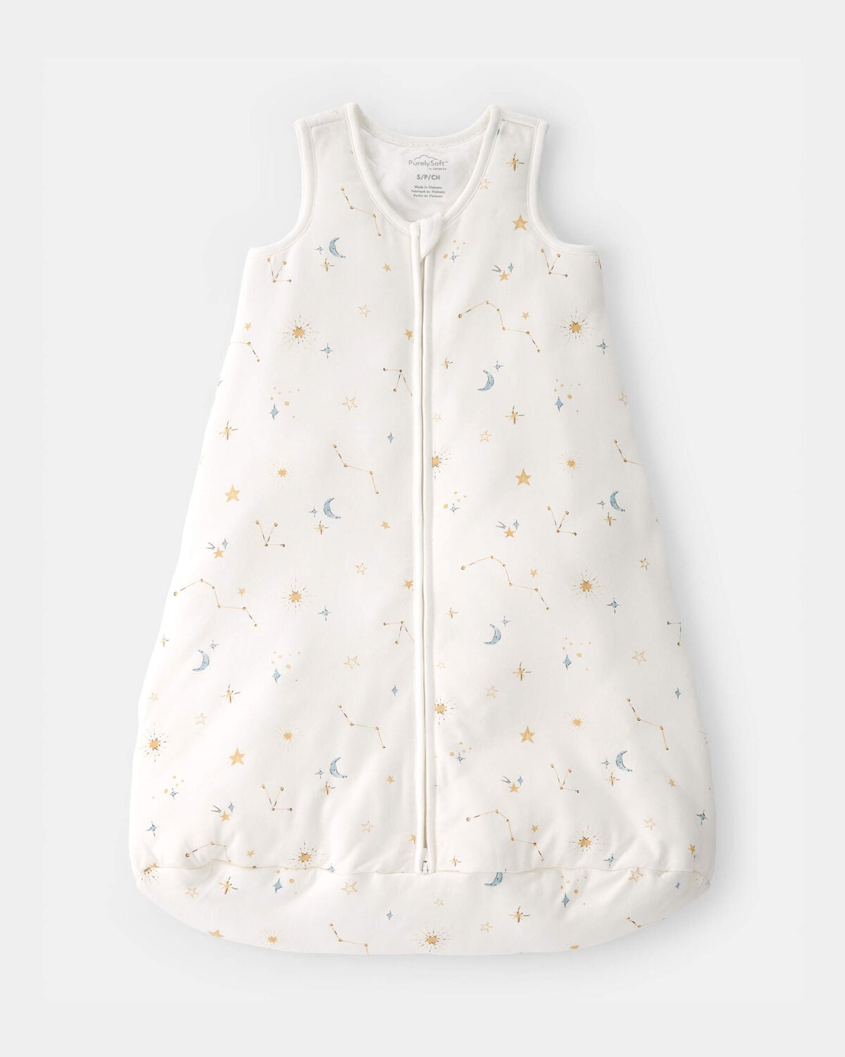 Baby Constellation 2-Way Zip PurelySoft Wearable Blanket - Cream