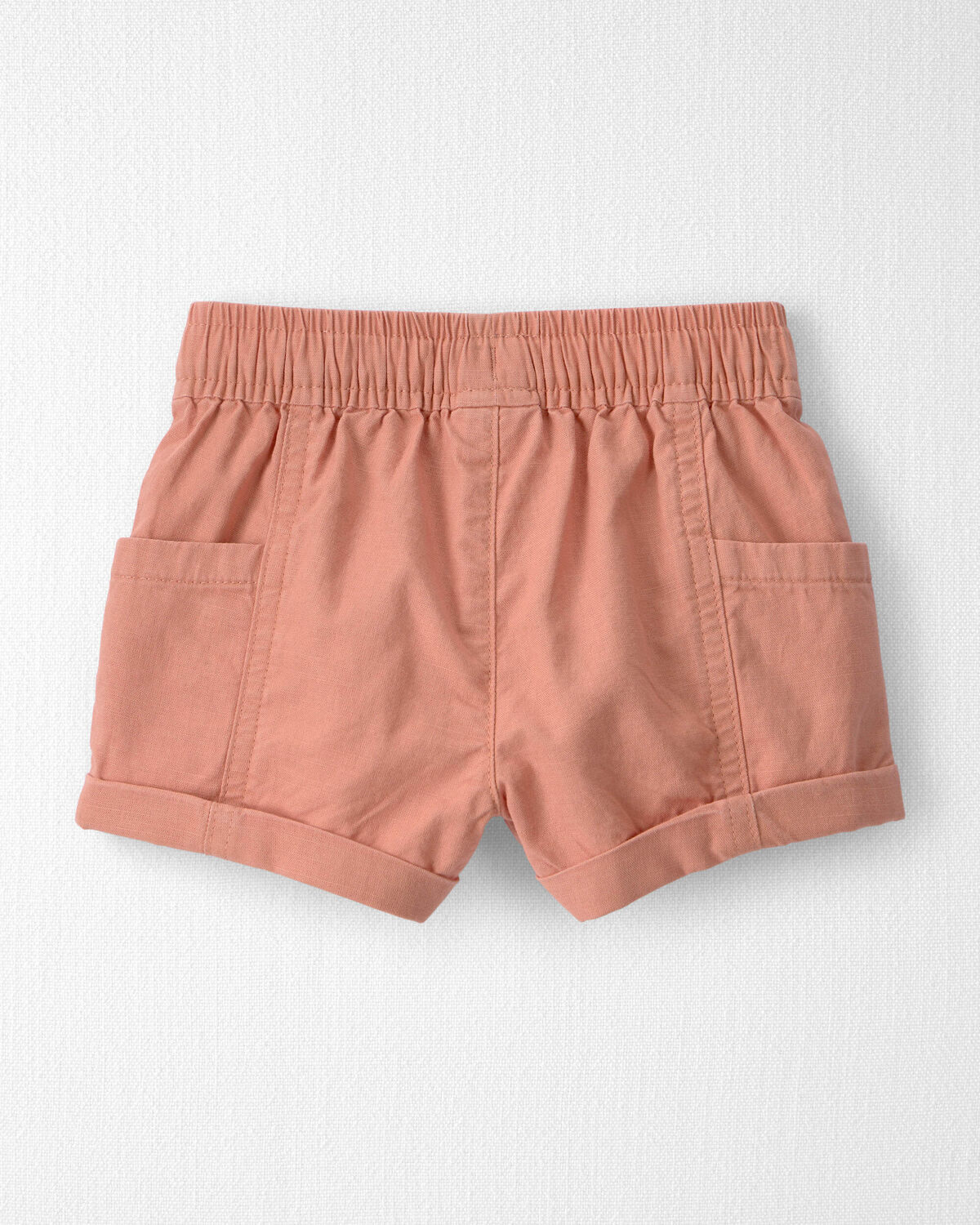Baby Boy 2-Piece Top & Short Set Made with Organic Cotton in Citrus Summer Print - Image 3