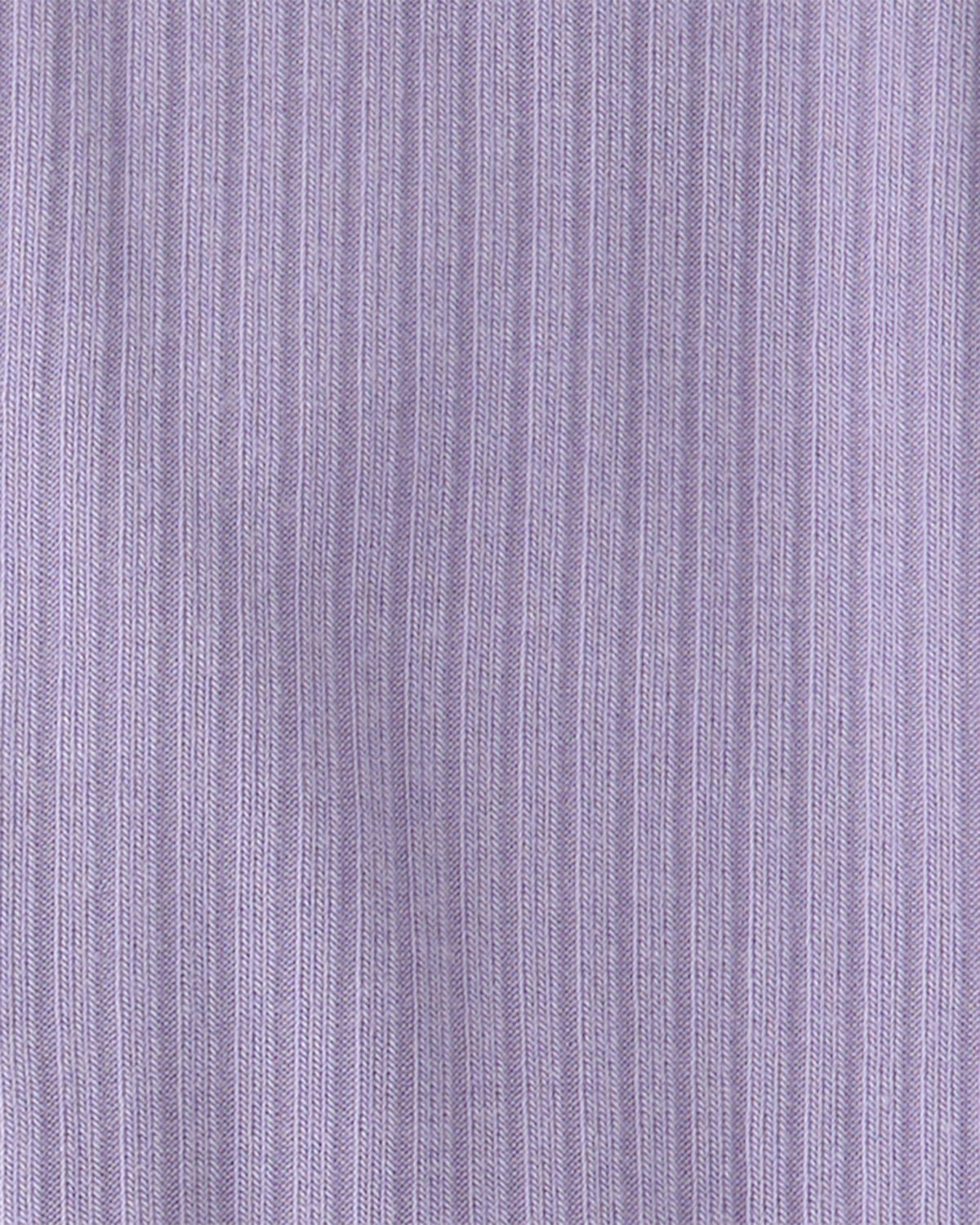 Baby Girl 2-Way Zip PurelySoft Sleep & Play Pajama - Purple - Image 5