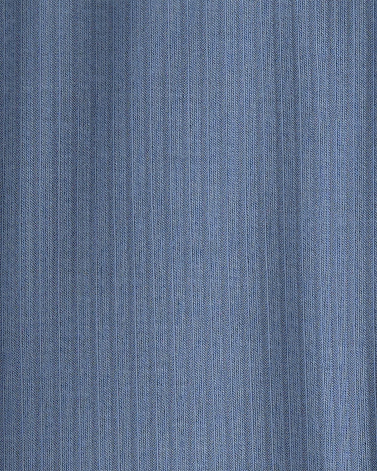 Baby Boy 2-Way Zip PurelySoft Sleep & Play Pajama - Blue - Image 4