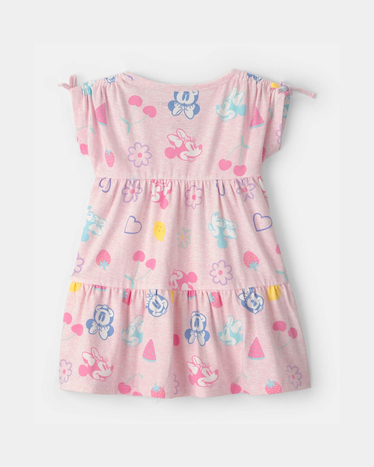 Baby Girl Disney© Minnie Mouse Fruit Dress - Pink - Image 2