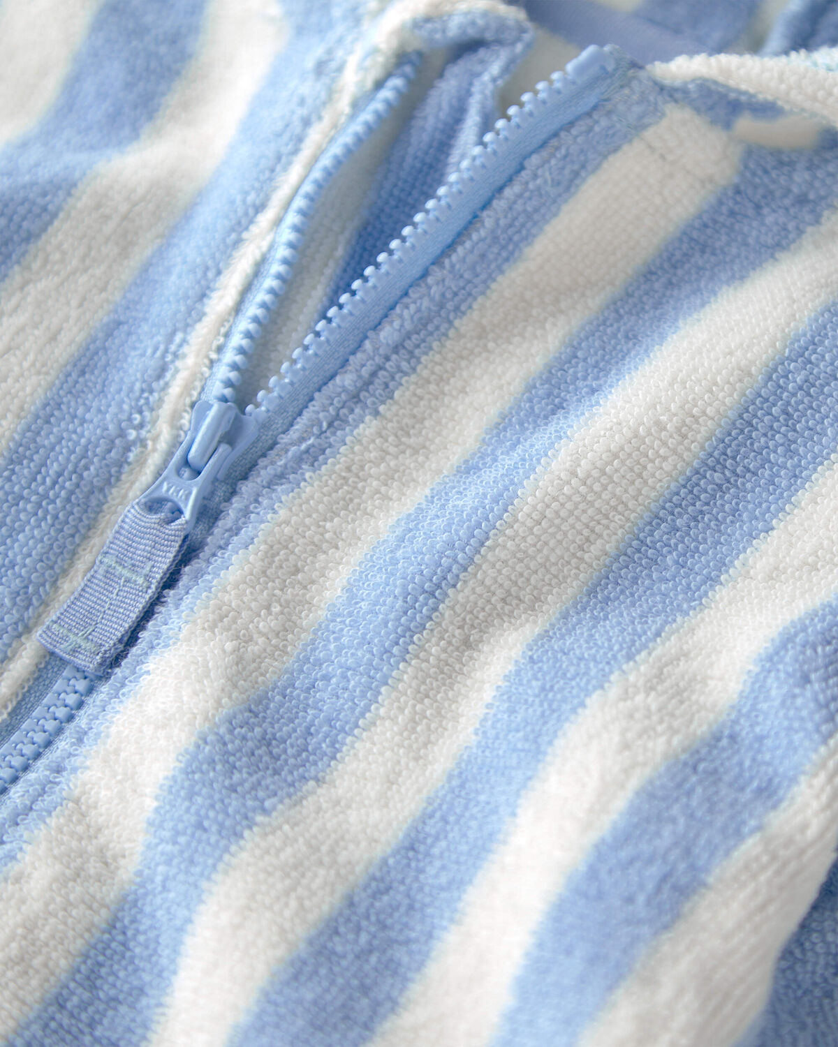 Baby Organic Cotton Cover Up in Stripes - Image 2